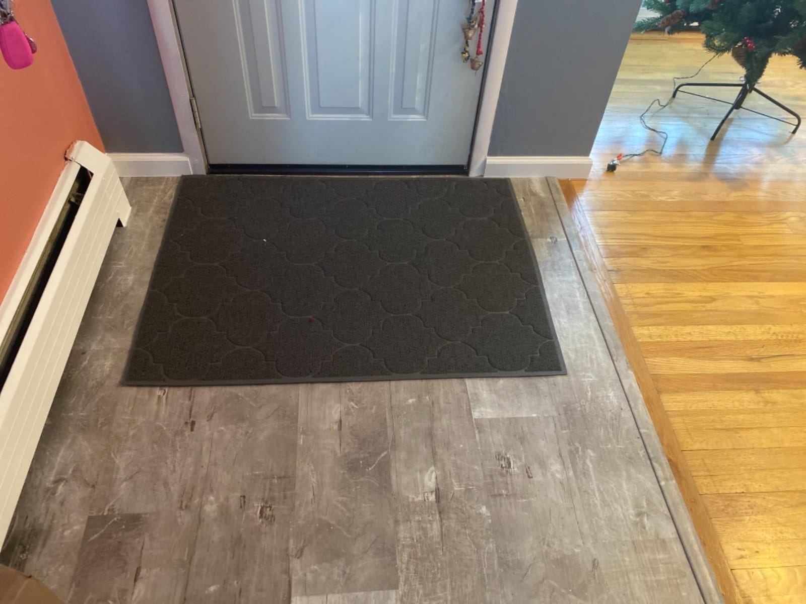 Cosyearn Door Mat, 46x35, Grey, Indoor Outdoor Front Entryway Doormat customer photo 2