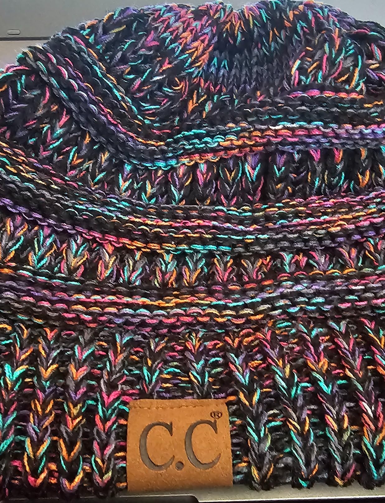 C.C Exclusives Cable Knit Beanie - Thick, Soft & Warm Chunky Beanie Hats customer photo 2
