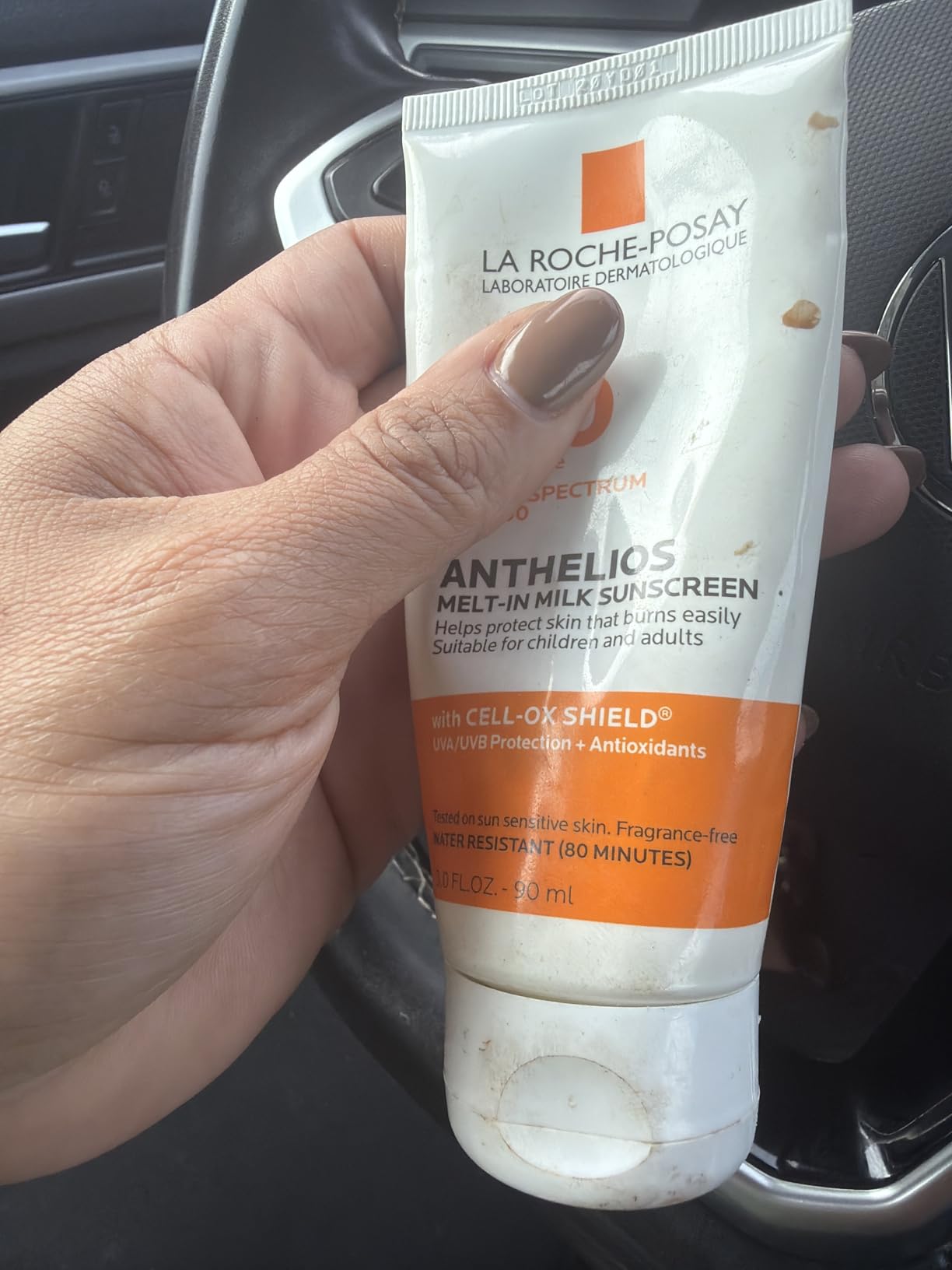 La Roche-Posay Anthelios Melt-In Milk Sunscreen for Face & Body SPF 60 customer photo 2