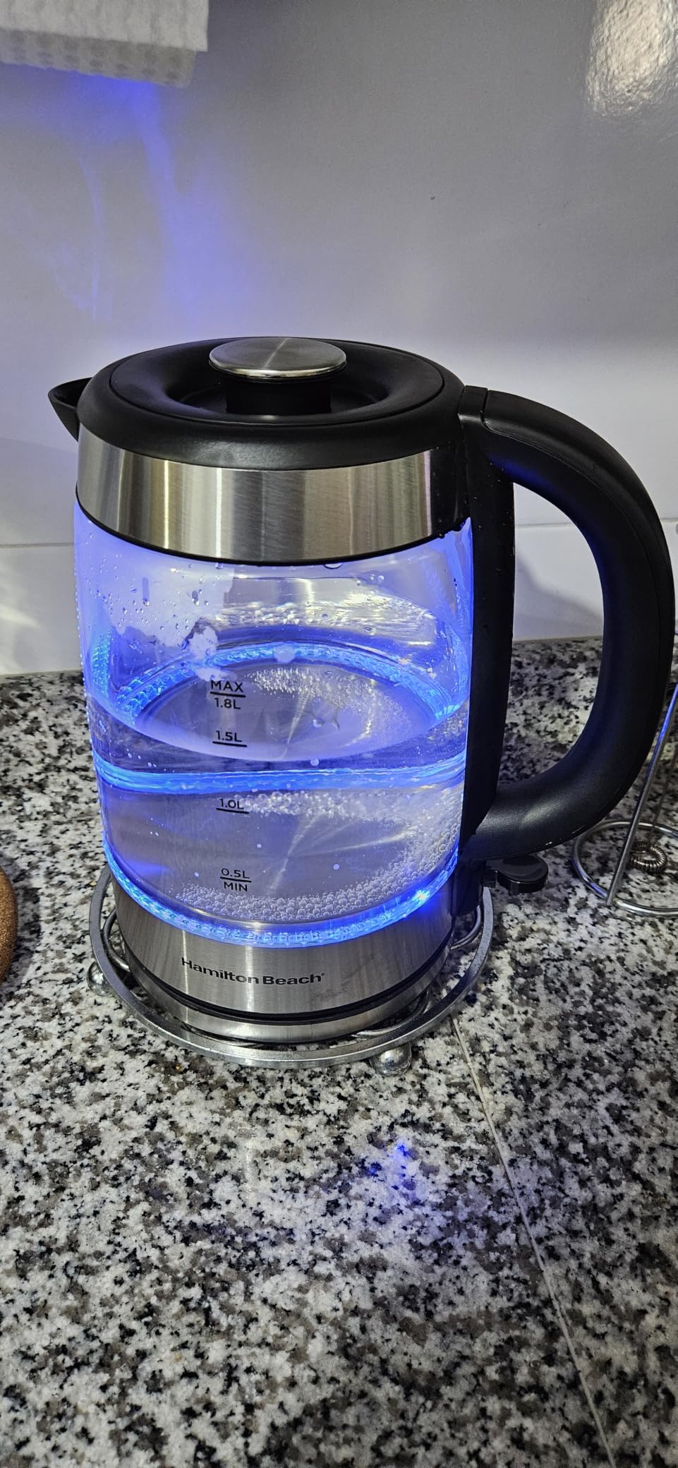Hamilton Beach 1.7 Liter Electric Tea Kettle, Water Boiler & Heater customer photo 1