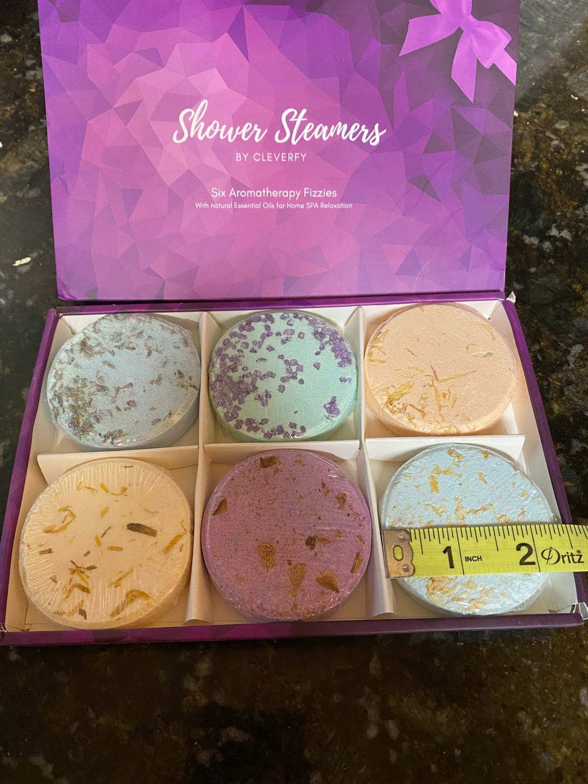 Cleverfy Shower Steamers Aromatherapy Gifts for Women and Men, 6 Tablets customer photo 2