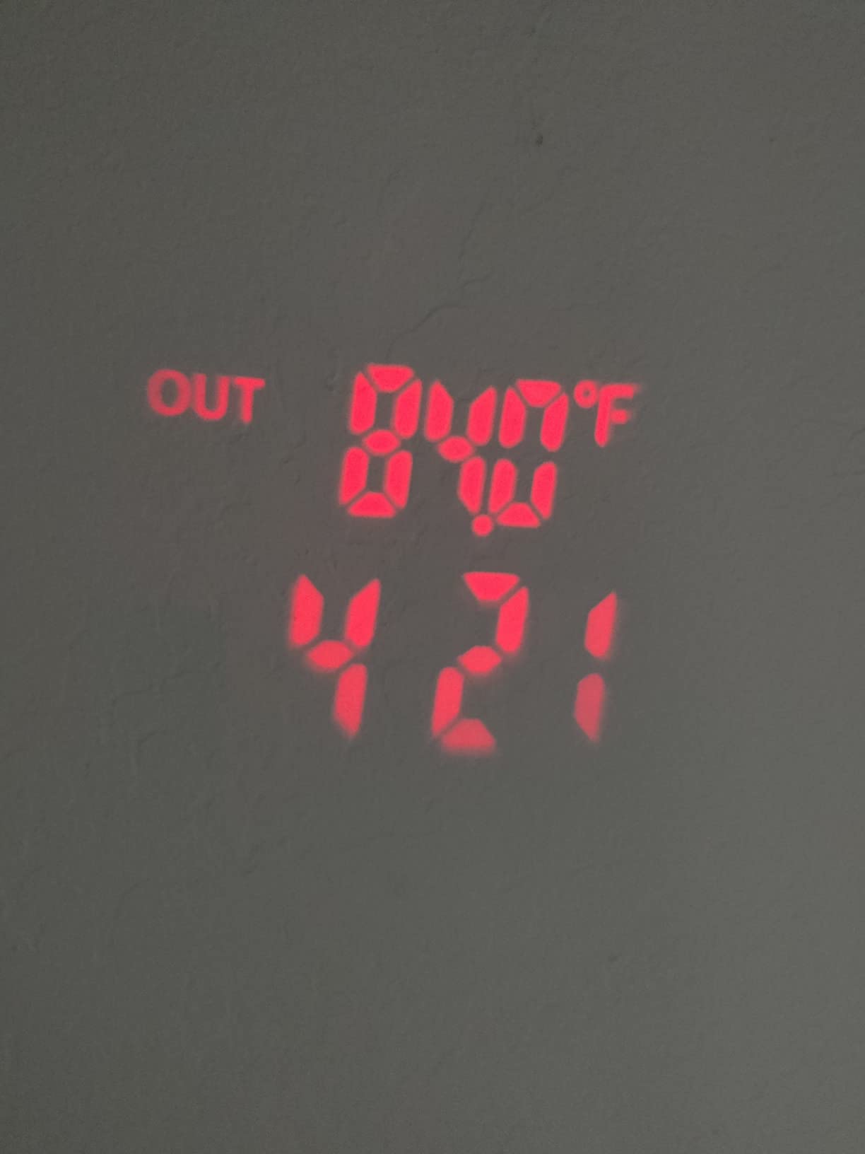 SMARTRO SC91 Projection Alarm Clock for Bedrooms with Weather Station customer photo 2