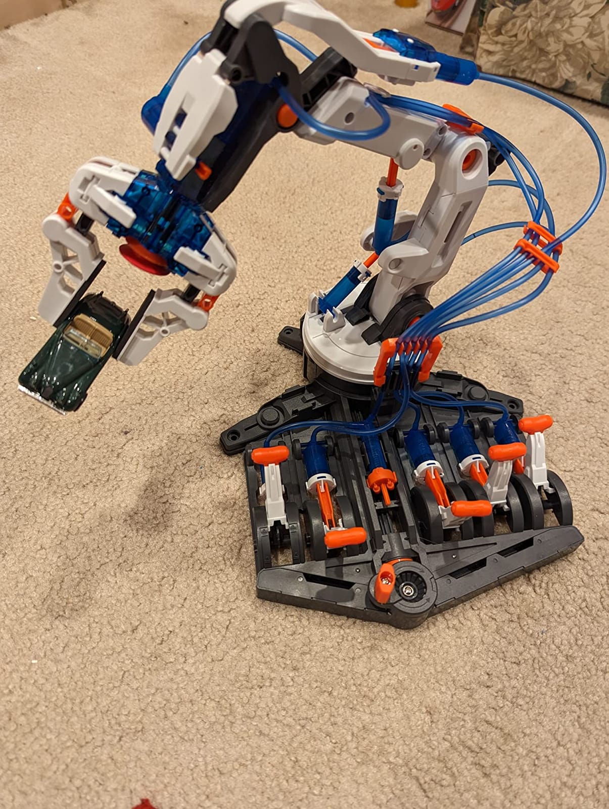 Teach Tech “Hydrobot Arm Kit”, Hydraulic Kit, STEM Building Toy for Kids 12+ customer photo 2