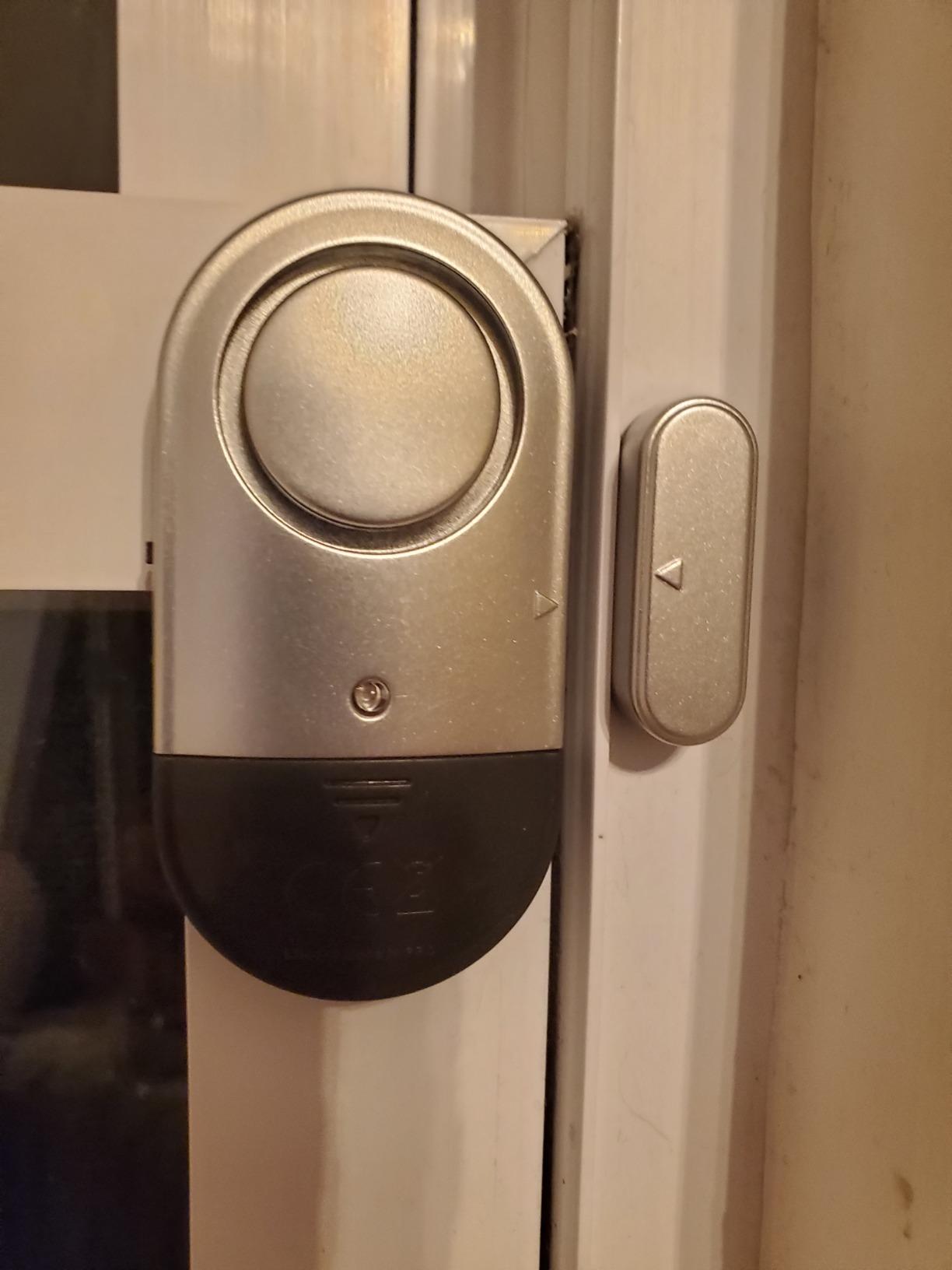 Door Window Alarm, 120DB Window Alarms for Home Security, Door Chime for Store Home customer photo 1