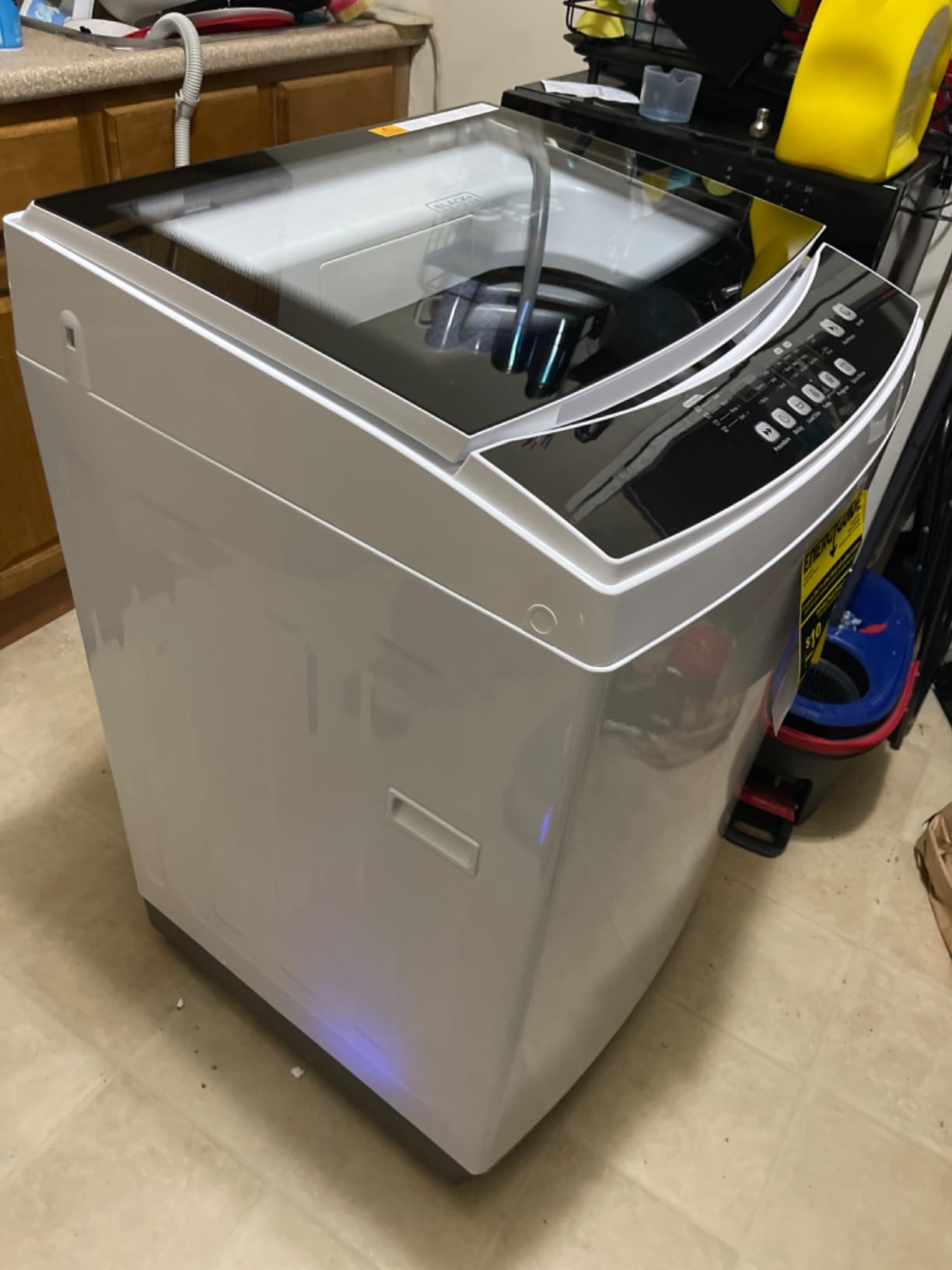 BLACK+DECKER 1.7 Cu. Ft. Portable Washer, 11 lb. Capacity, BPWM16W, White customer photo 2