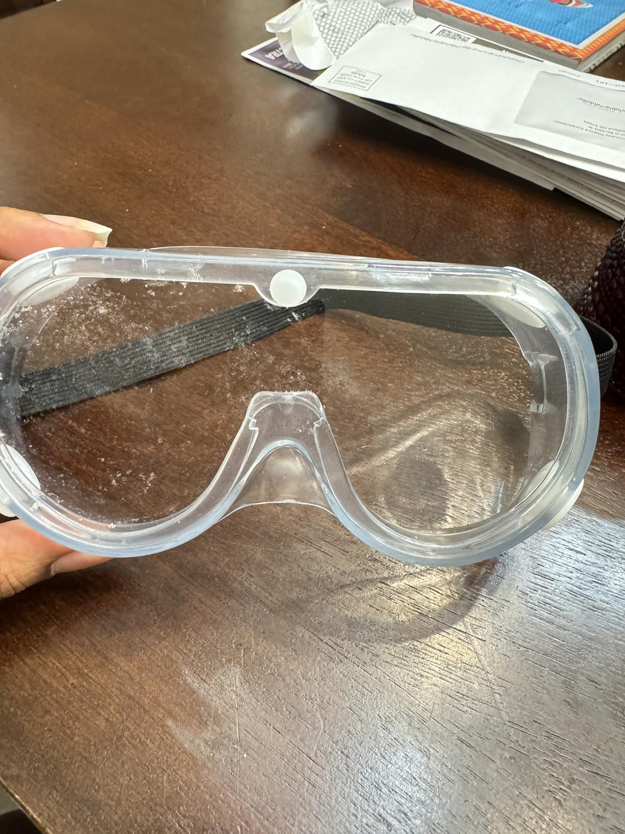 Super More Anti-Fog Protective Safety Goggles Clear Lens Wide-Vision customer photo 1