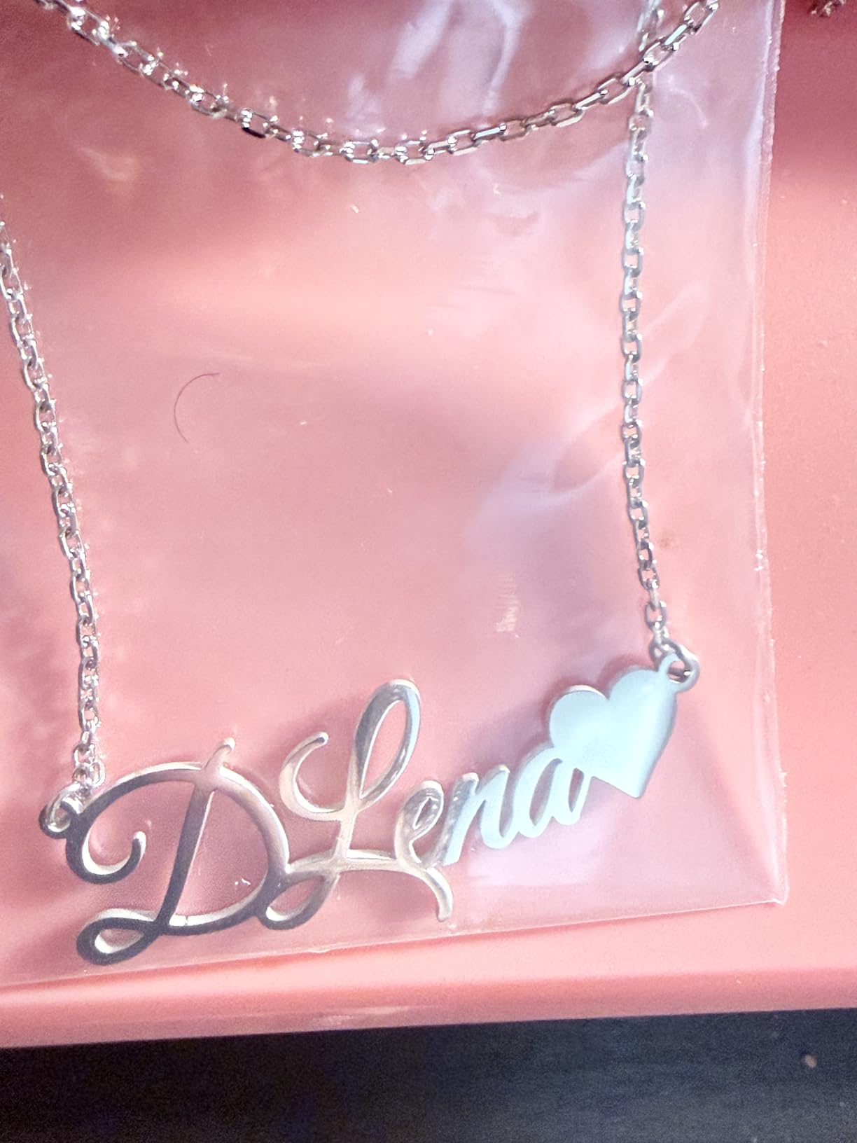 Custom Name Necklace Personalized Sterling Silver Necklaces for Women Customized Name Necklaces Pendant Jewelry Gifts for Women customer photo 1