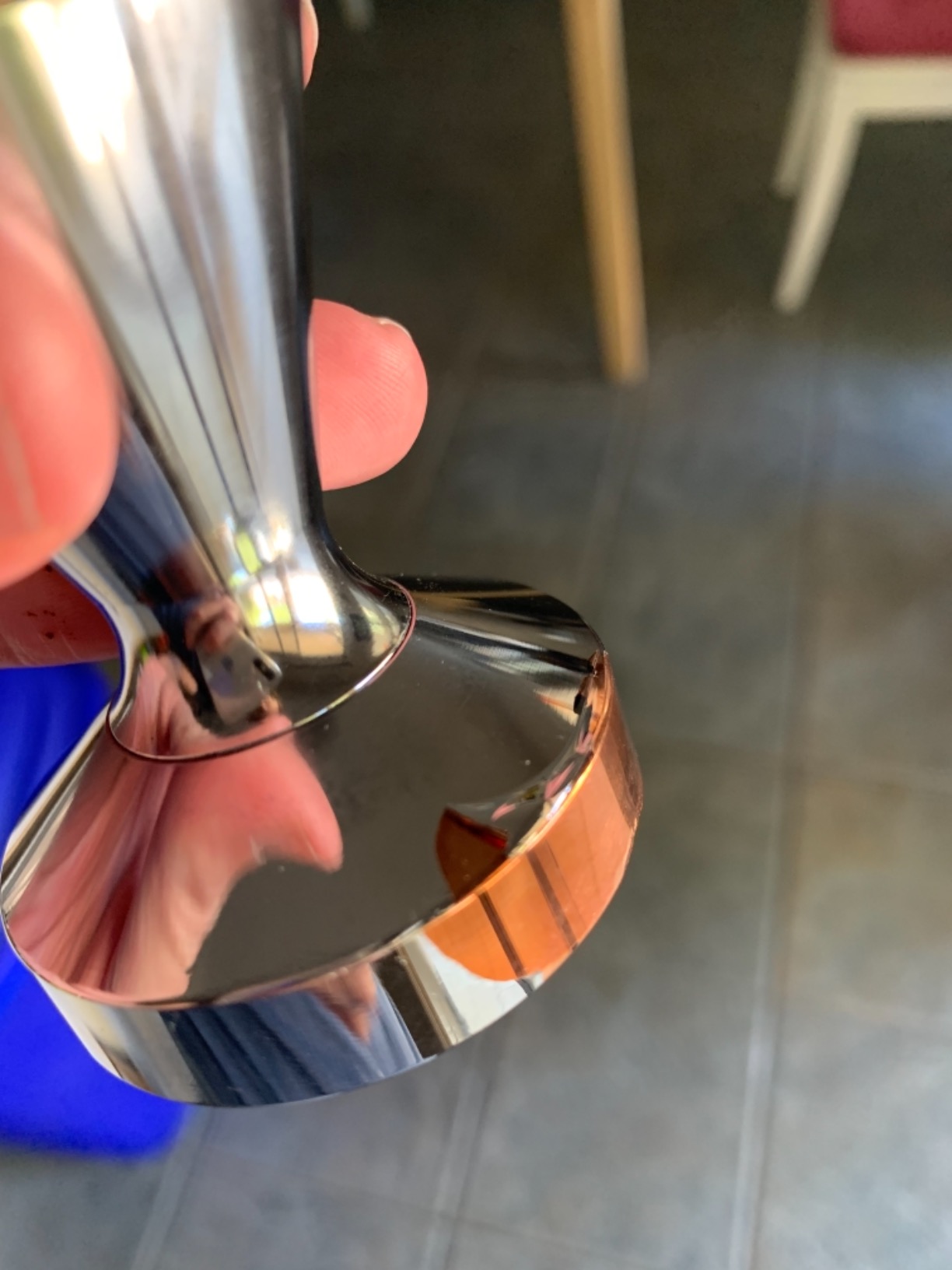 51mm Espresso Tamper, Solid Aluminum Alloy Coffee Tamper for 51mm Portafilter Espresso Machines customer photo 1