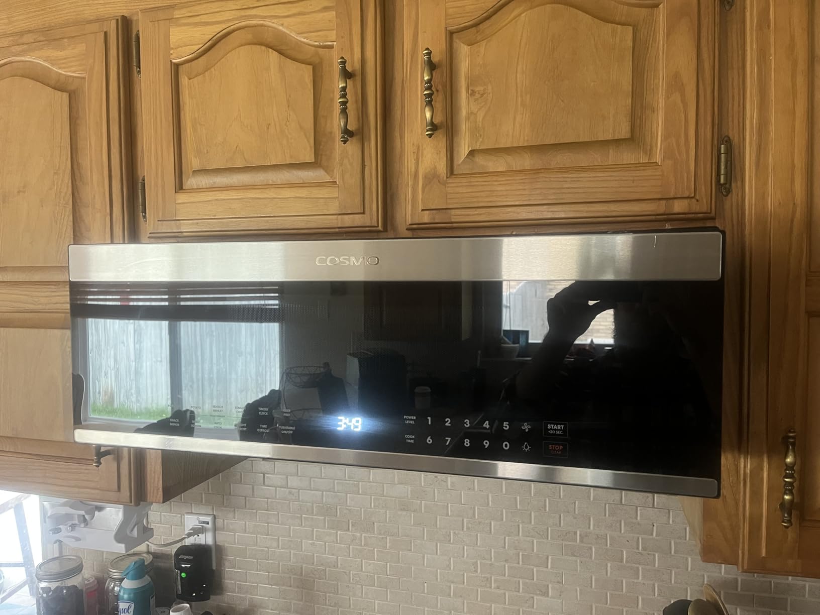 30 in. Stellar Coll 1.9 cu ft Over the Range Microwave, Vent Fan, Stainless customer photo 2