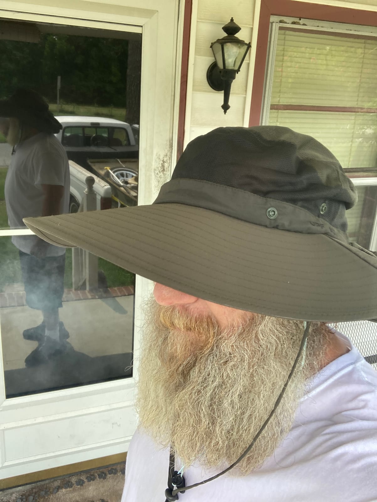 Cooltto L/XL/XXL Wide Brim Sun Hat UPF 50+ UV Protection Boonie Hat customer photo 2