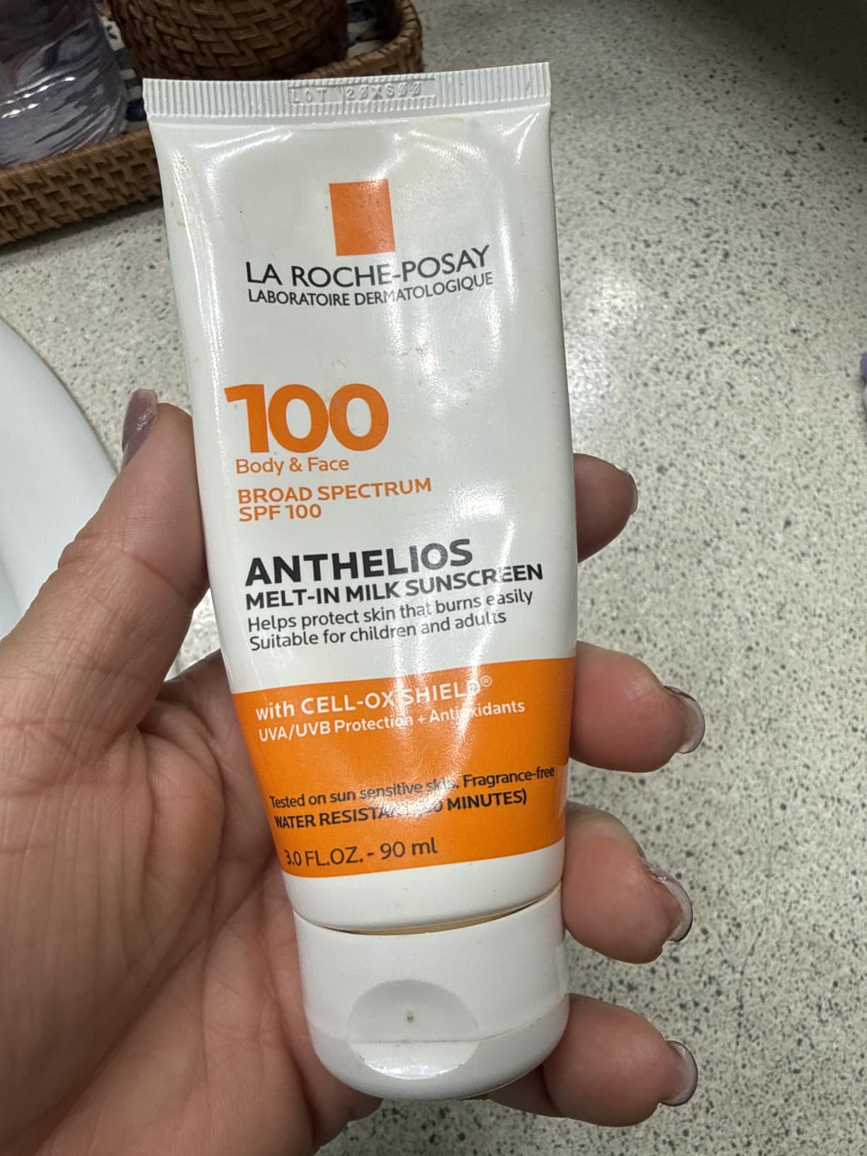 La Roche-Posay Anthelios Melt-In Milk Sunscreen for Face & Body SPF 100 customer photo 1