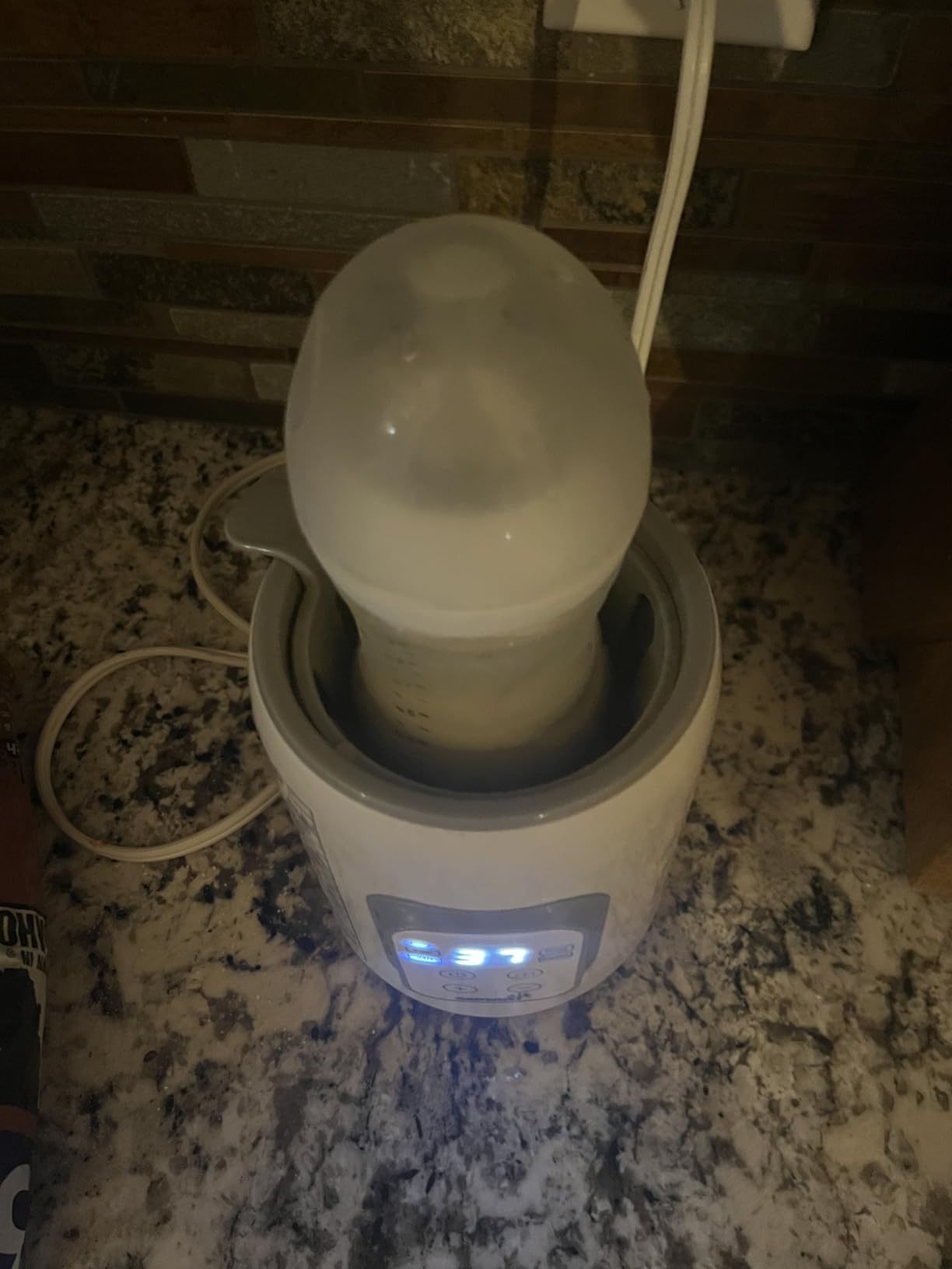 Grownsy 8-in-1 OG Fast Bottle Warmer with Timer, Gray customer photo 2
