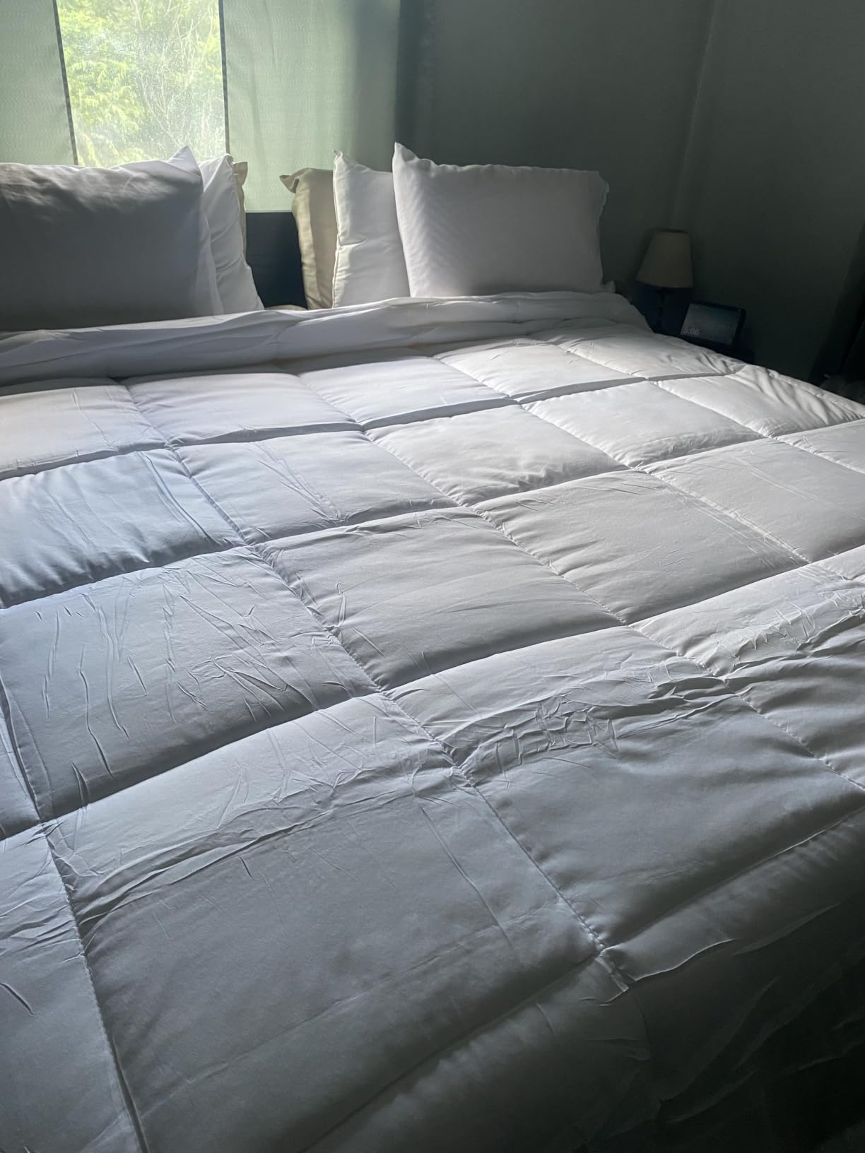 Bedsure Comforter Duvet Insert, Quilted Bedding Blanket, Oeko-TEX customer photo 1