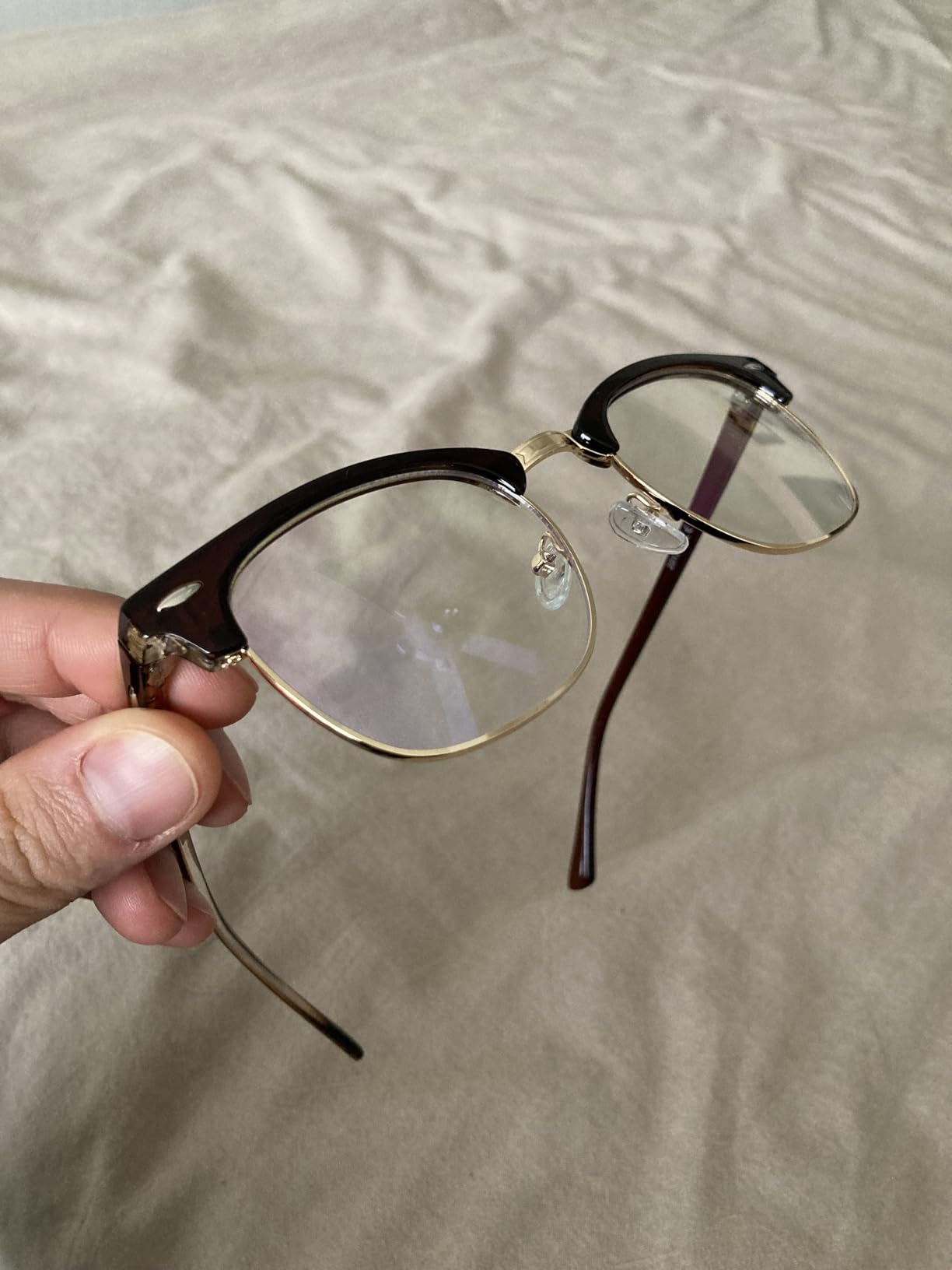 Blue Light Blocking Glasses Anti Eyestrain Computer Gaming Glasses customer photo 1