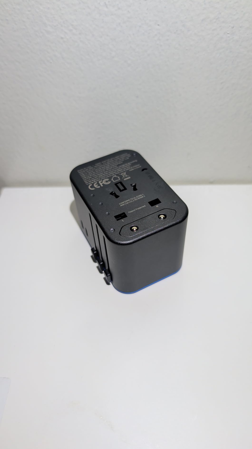 Ceptics 45W Universal Travel Adapter w/ 3 USB-A, 2 USB-C & Universal Input customer photo 1