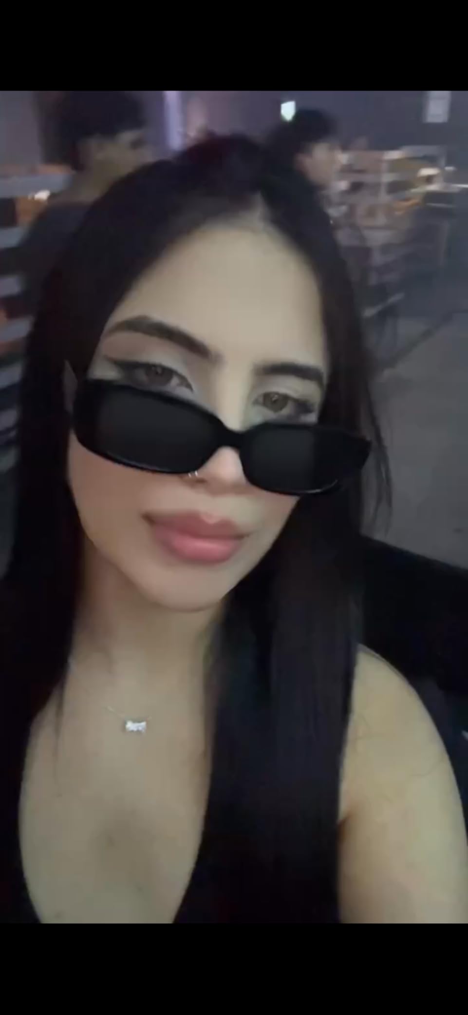 Rectangle Sunglasses for Women Men Trendy Y2K 90s Square Sun Shades UV400 customer photo 1