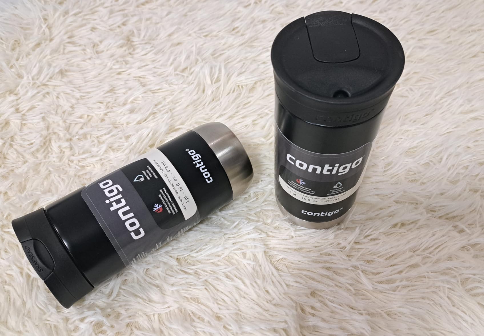 Contigo HuronTravel Mug Screw Cap Stainless Steel Drinking Cup customer photo 2