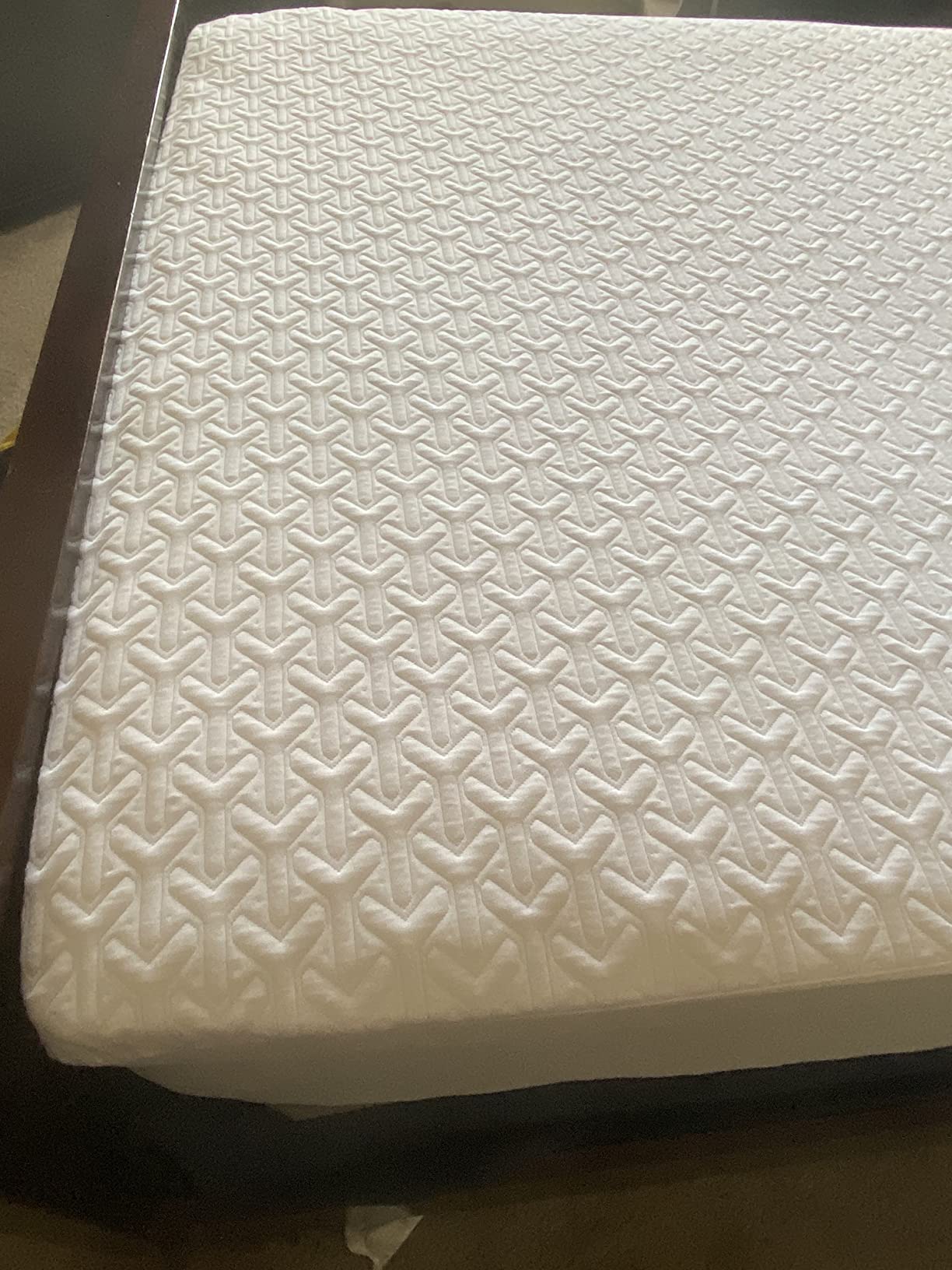 Premium King Size Mattress Protector Waterproof Cooling (White,78