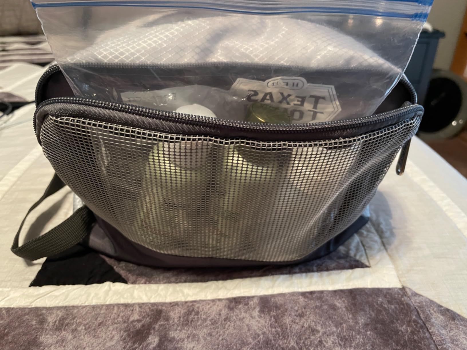 WANDF Travel Toiletry Bag for Men, Small Dopp Kit for Toiletries customer photo 2