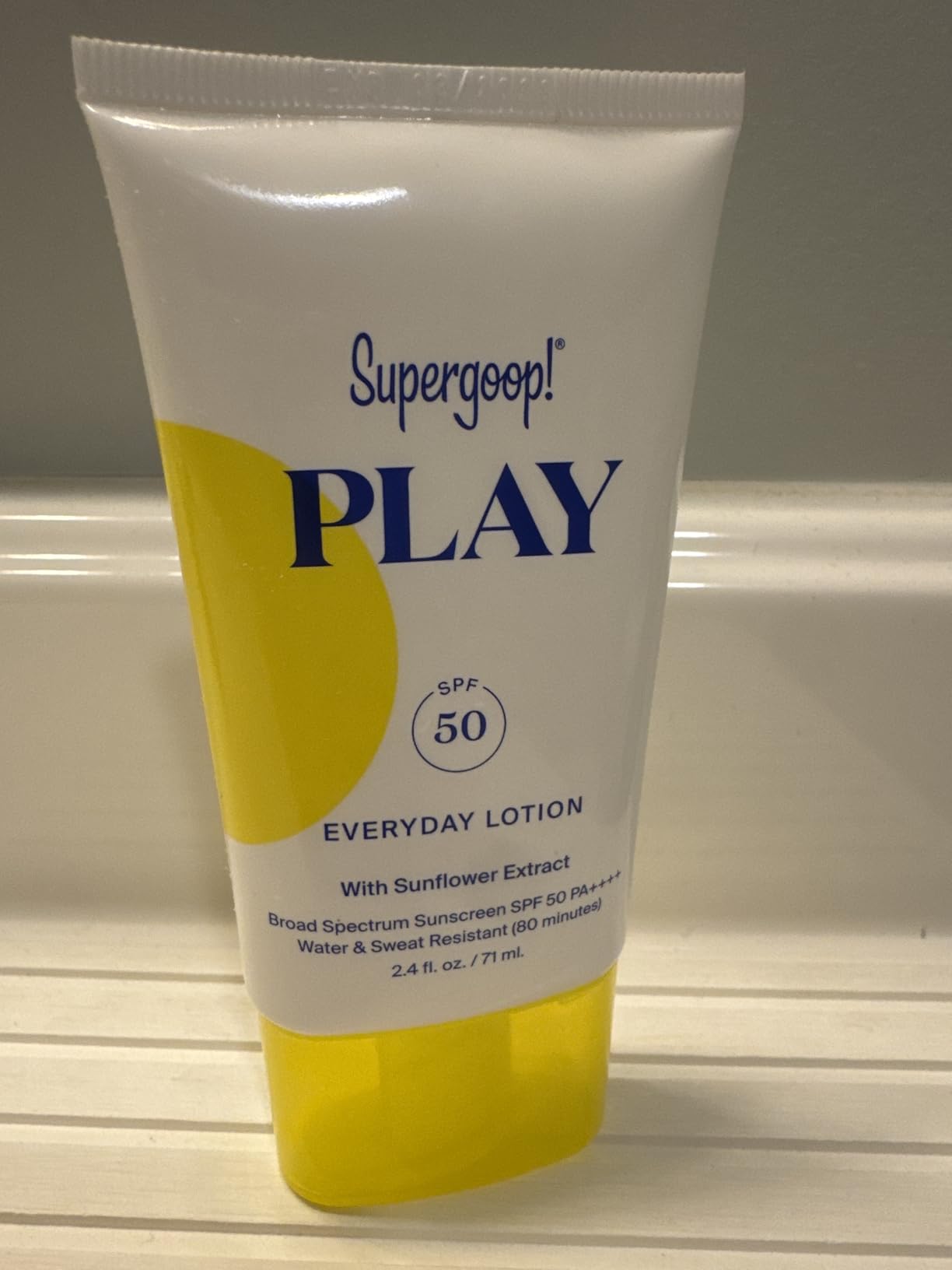 Supergoop! PLAY Everyday Sunscreen Lotion SPF 50 for Face & Body customer photo 2