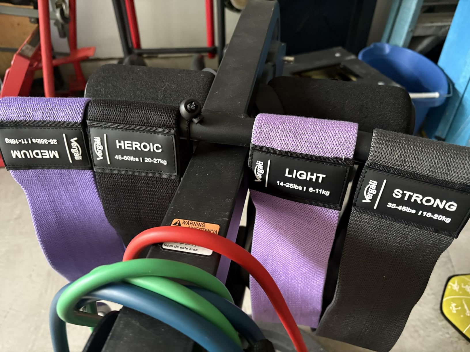 Resistance Bands for Working Out with Workout Bands Guide. 4 Booty Bands for Women Men Fabric Elastic Bands for Exercise Bands Resistance Bands for Legs Bands for Working Out Hip Thigh Glute Bands Set customer photo 2