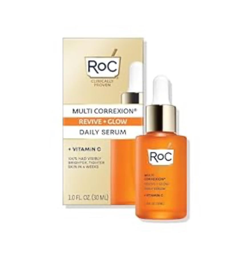 RoC Vitamin C Serum for Face Multi Correxion Revive + Glow, 10% Active, 1oz customer photo 2