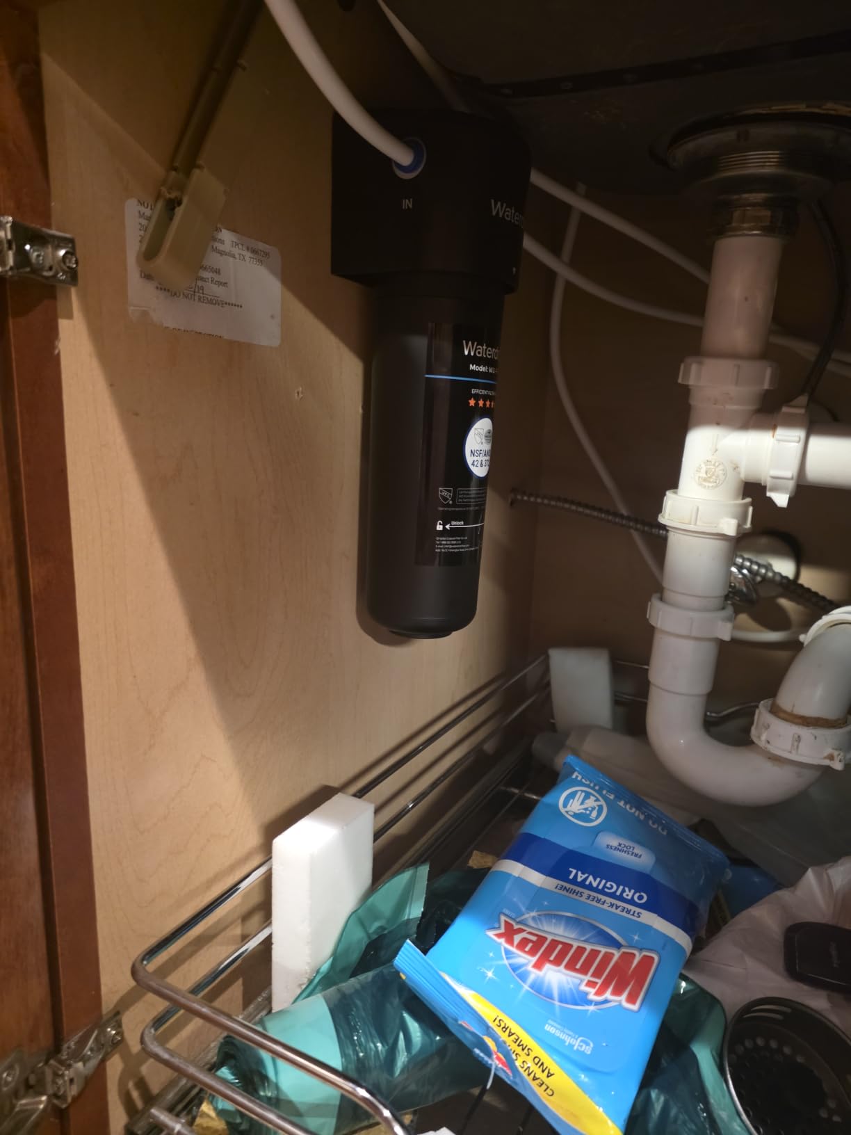 Waterdrop 10UB Under Sink Water Filter System with Dedicated Faucet customer photo 2