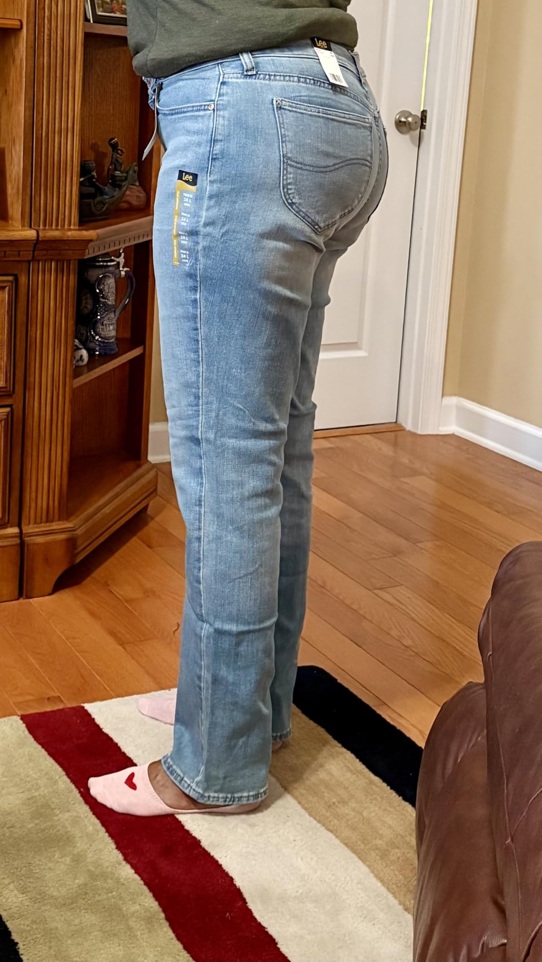 Lee Women's Legendary Mid Rise Straight Leg Jean customer photo 2