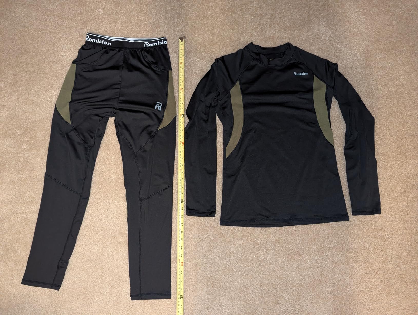 romision Thermal Underwear for Men Long Johns Set Hunting Gear Base Layer customer photo 2