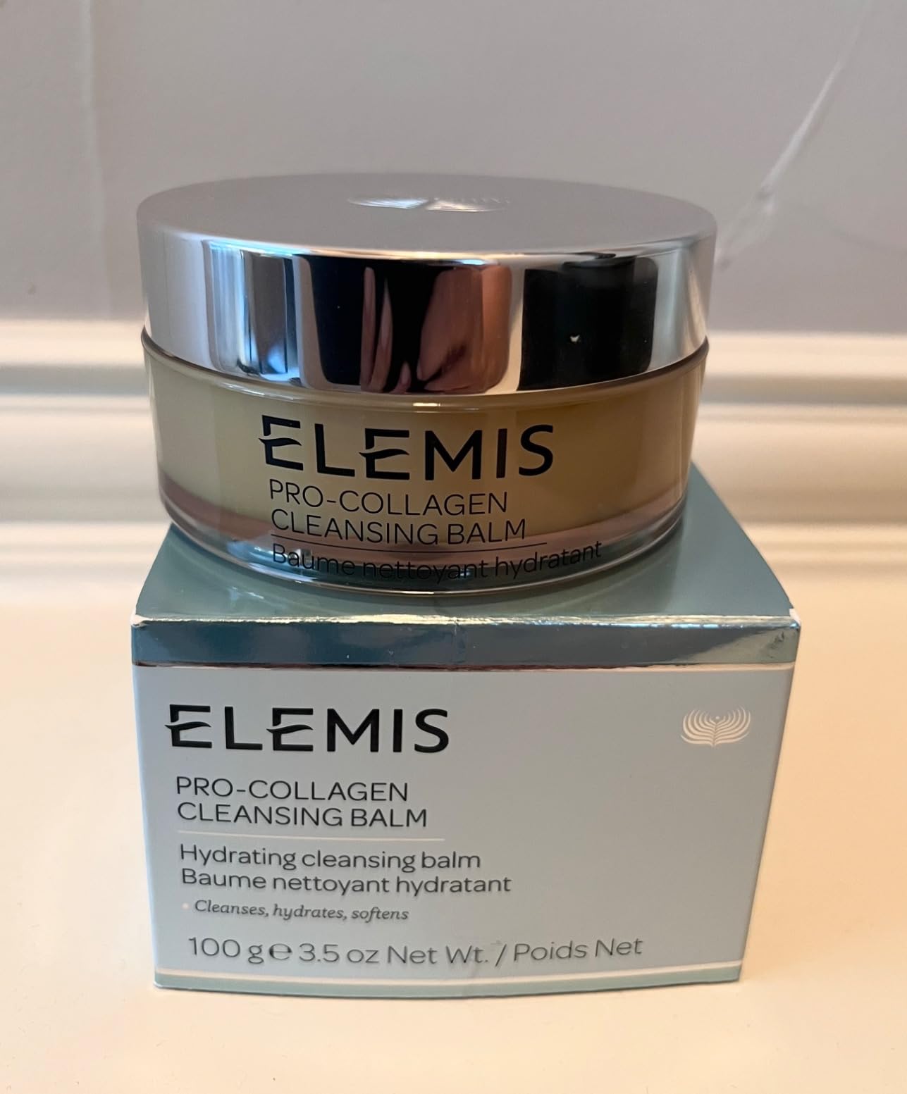 ELEMIS Pro-Collagen Cleansing Balm Makeup Remover, Hydrating Facial Cleanser, Oil Cleanser, Oil Makeup Remover, Deep Cleanse customer photo 2