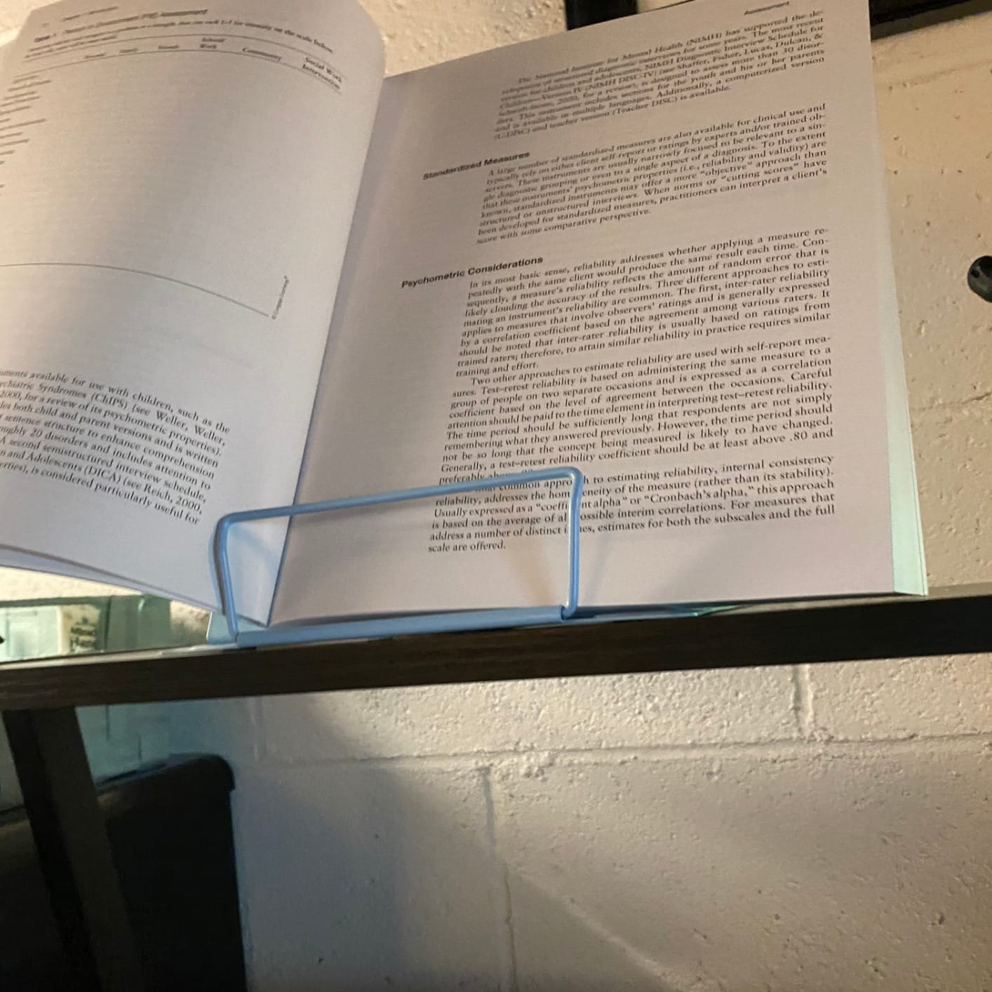 MSDADA Desk Book Stand Metal Reading Rest Book Holder Adjustable customer photo 1