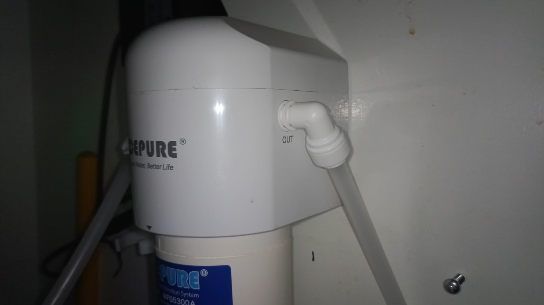 ICEPURE Under Sink Water Filter System, 3 Years or 22000 Gallons Ultra High Life NSF/ANSI 42 Certified, Removes Heavy Metals,Chlorine,Direct Connect Under Counter Drinking Water System, USA Tech customer photo 2