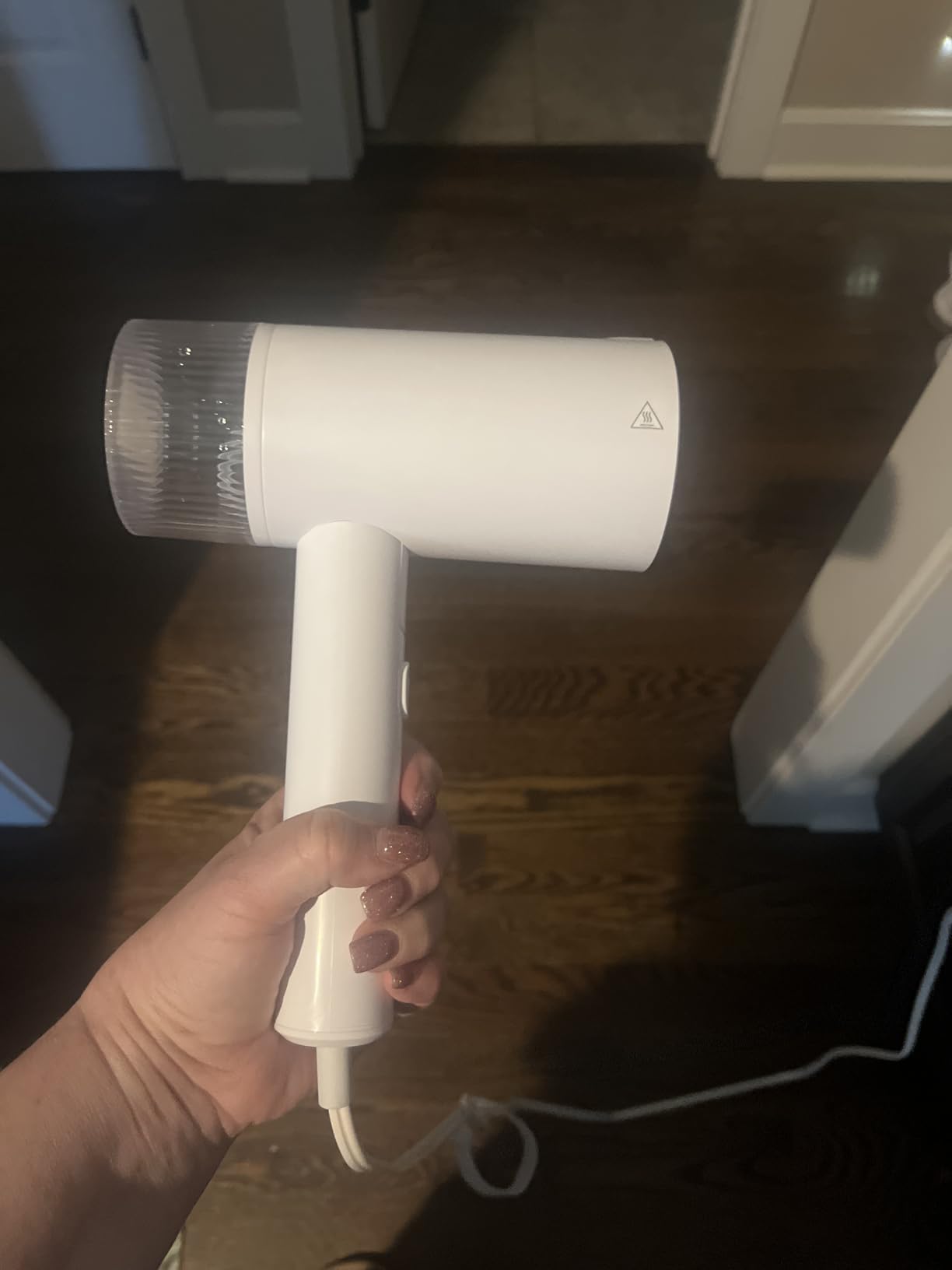 BEAUTURAL Travel Steamer for Clothes, Portable and Handheld, 1000W, White customer photo 2