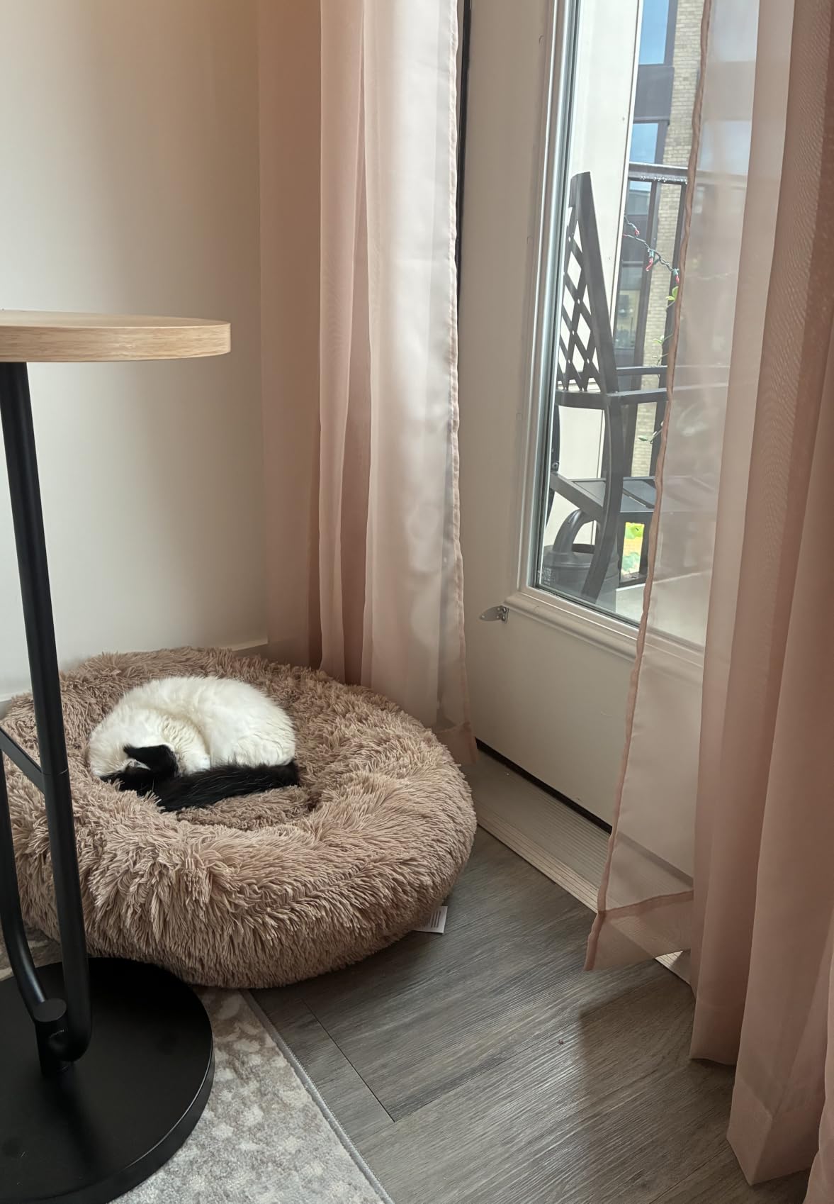 Bedsure Calming Dog Beds Large Sized Dog Donut Washable Pet Bed,36ins Camel customer photo 1