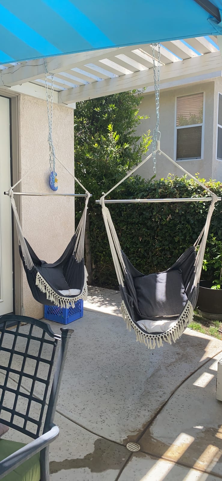 Chihee Hammock Chair Max 500 Lbs 2 Cushions Spreader Bar Strap Carabiner customer photo 1