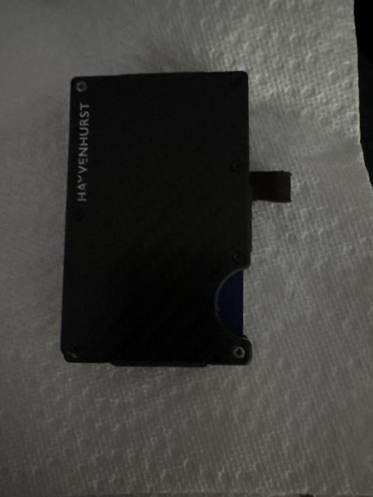Hayvenhurst Wallet for Men - Slim RFID Blocking Metal Wallet with Money Clip, Minimalist Front Pocket Credit Card Holder, Small Mens Wallet customer photo 2