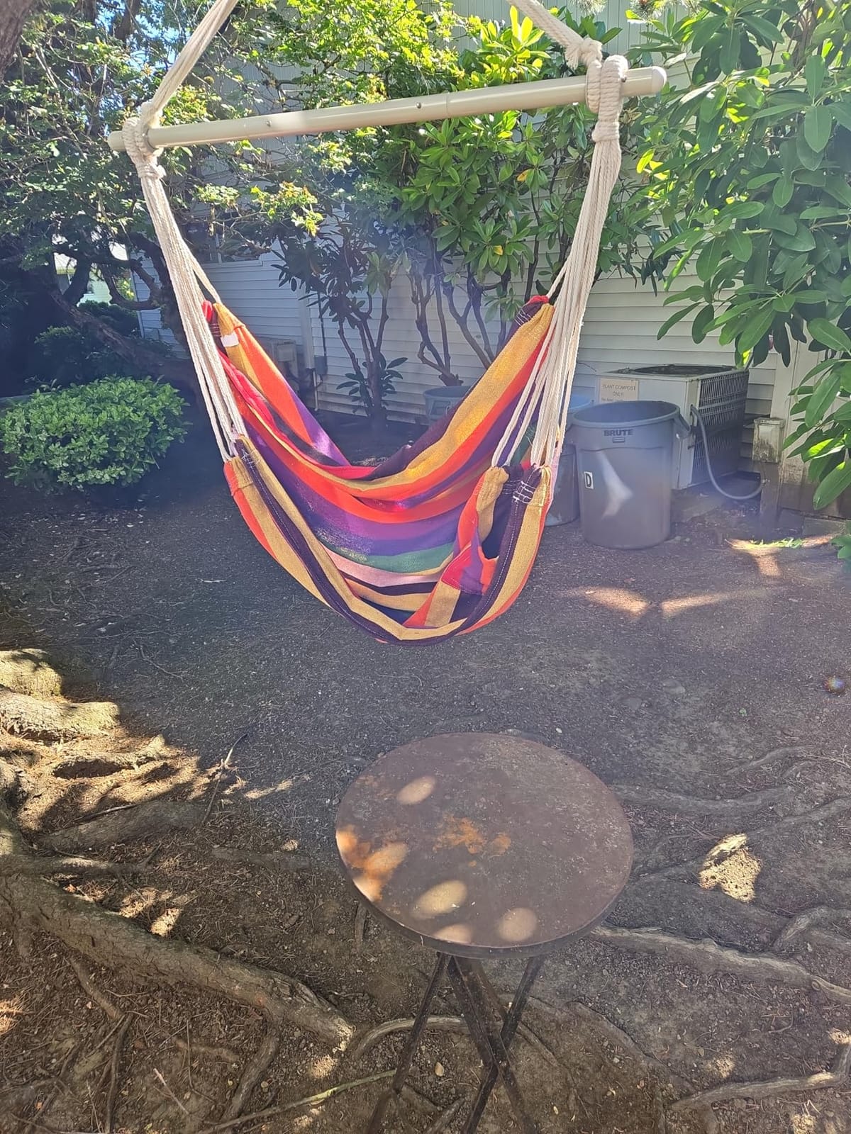 MIZTLI Hammock Chair Swing Indoor Outdoor 500 Lbs, Steel Bar & Anti-Slip customer photo 1
