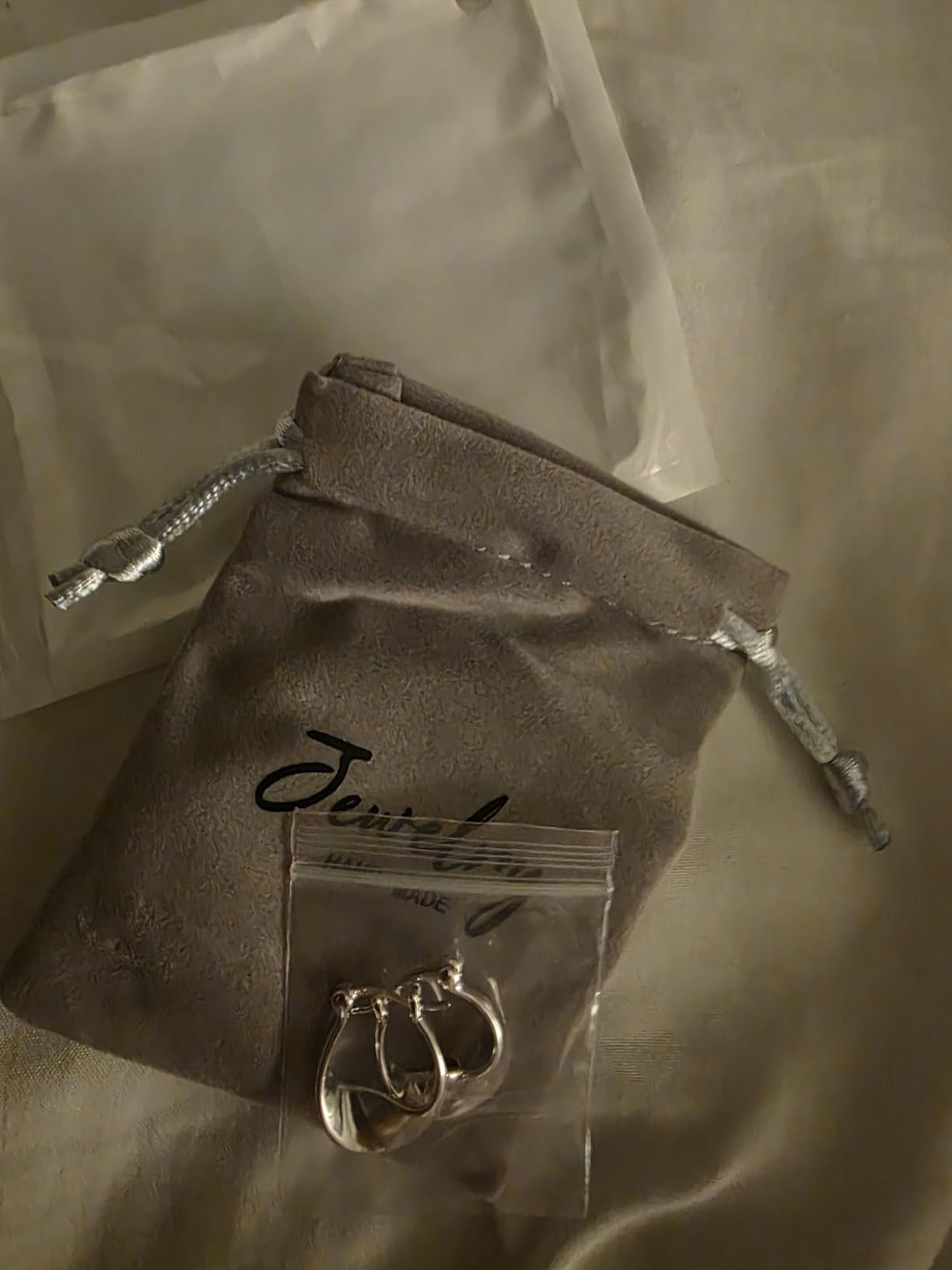 925 Sterling Silver Earrings Silver Hoop Earrings for Women Small Huggie Hoops, Lightweight Chunky Hoops, Hypoallergenic Nickel-Free Elegant Everyday Jewelry, Dainty Silver Earrings for Gifts customer photo 1