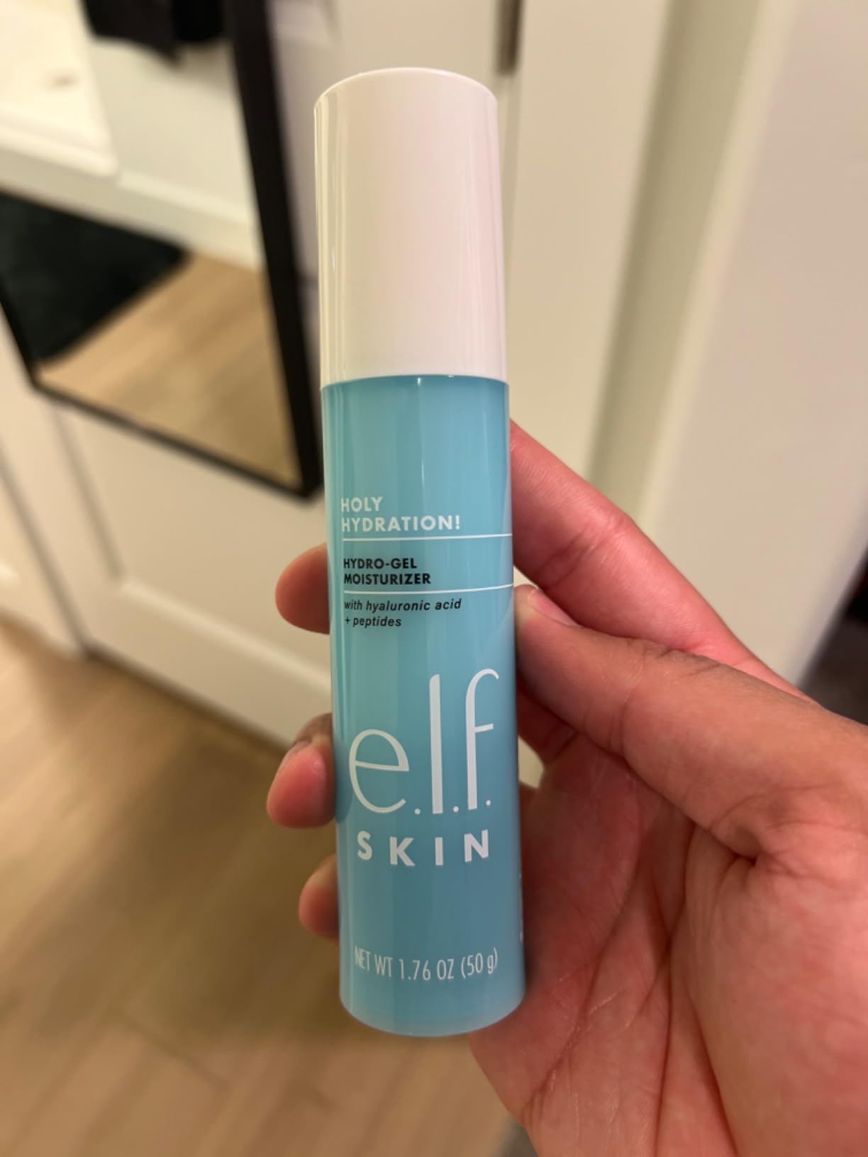 e.l.f. SKIN Holy Hydration! Hydro-Gel Moisturizer, Hydrates & Moisturizes Skin for a Plumped Up Complexion, Lightweight & Quick-Absorbing, 1.76 Oz customer photo 2
