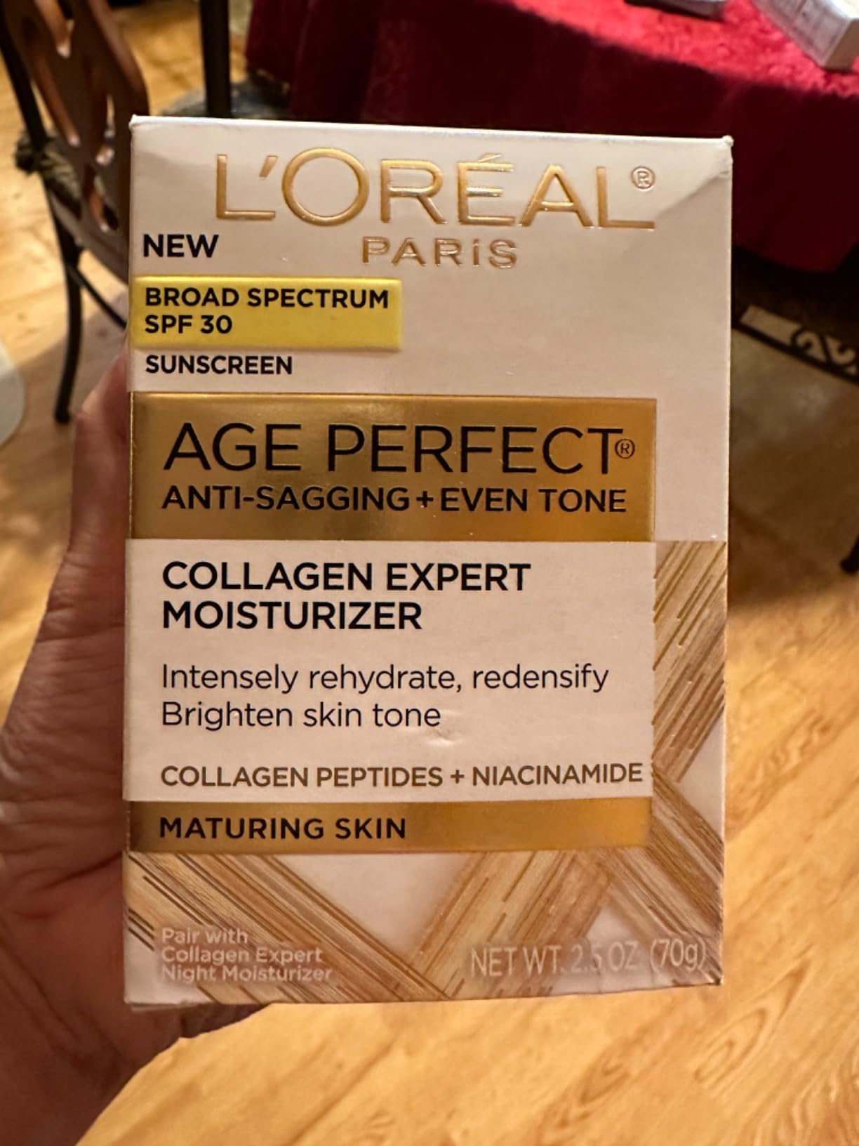 L'Oreal Paris Age Perfect Collagen Expert Anti-Aging Day Moisturizer 2.5 oz customer photo 2