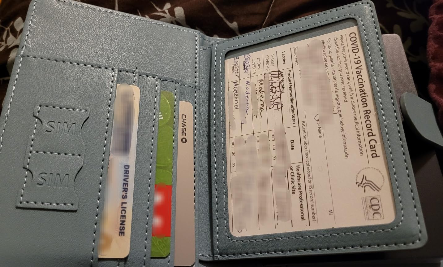 Melsbrinna Rfid Passport Holder for Travel women/Men, Cute Passport Wallet Rfid Blocking Card Slots, Rfid Passport Cover/CaseTravel Wallet, Passport Book Holder (1, Green2) customer photo 1