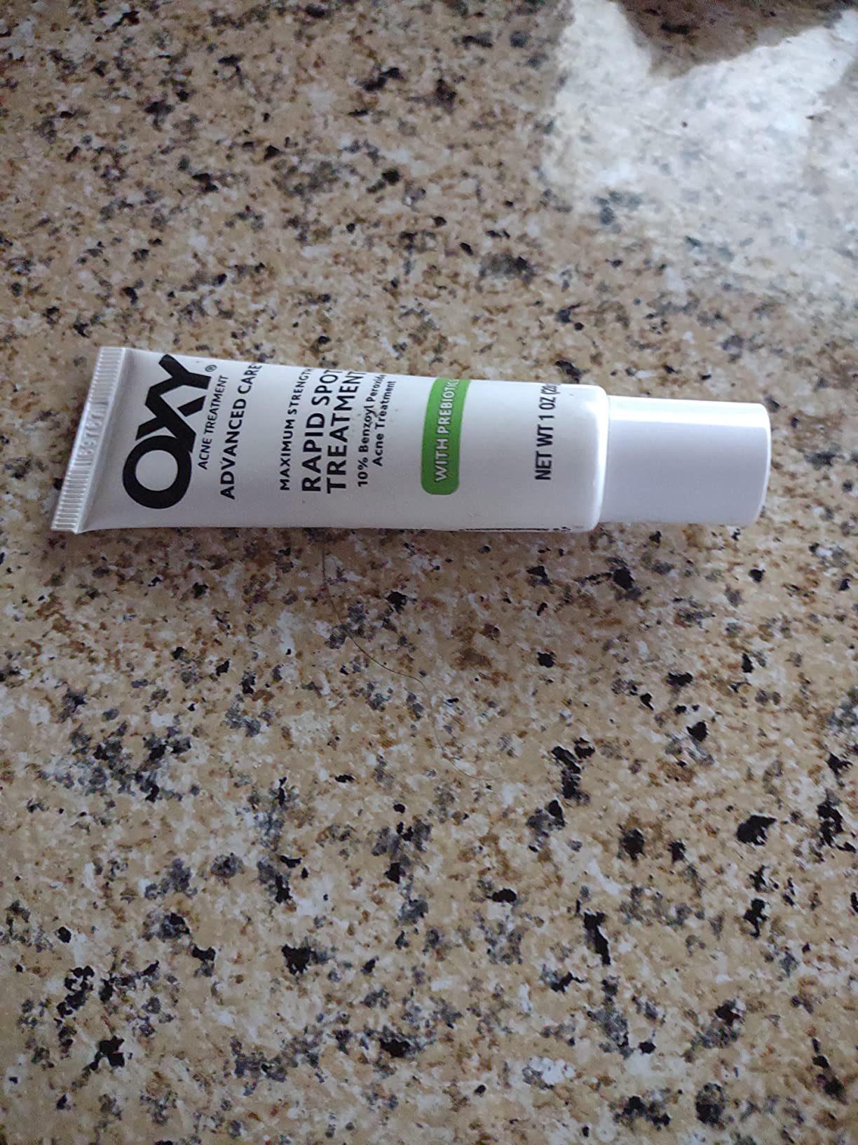 Oxy Rapid Acne Spot Treatment for Face & Body, Maximum Strength 10% Benzoyl Peroxide Blemish Cream Medication for Blackheads, Prebiotic Pimple Cream for Acne Prone Skin Care, 1 oz customer photo 2