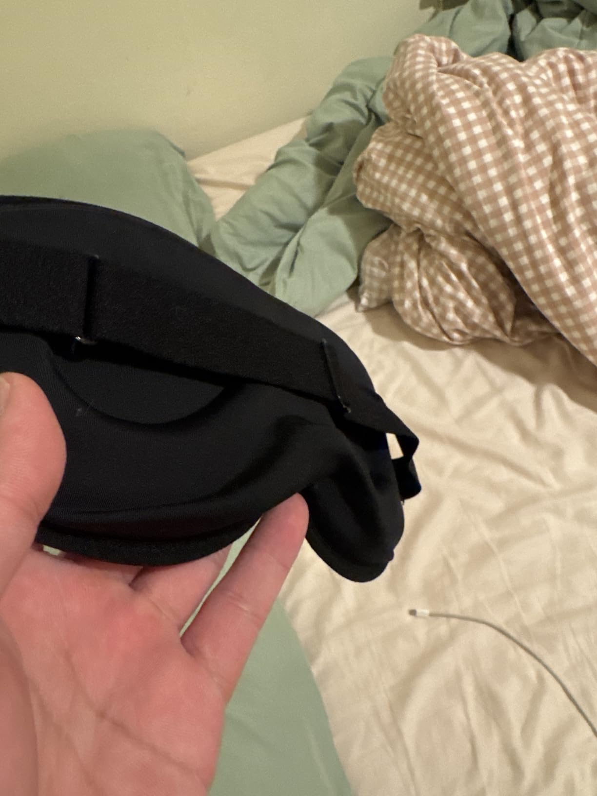 LitBear Sleep Mask for Side Sleeper Women Men, Eye Mask for Sleeping customer photo 2