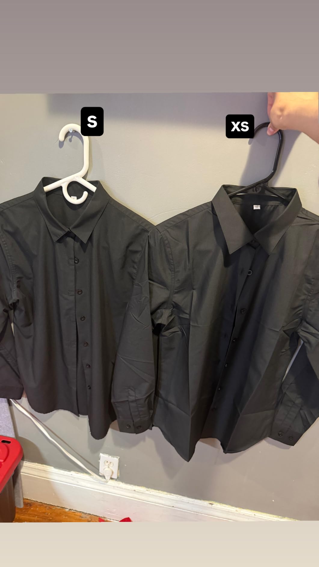 Ruisin Super Soft Wrinkle Free Button Down Shirts for Women Solid Long Sleeve Striped Formal Work Dress Blouses Tops customer photo 1