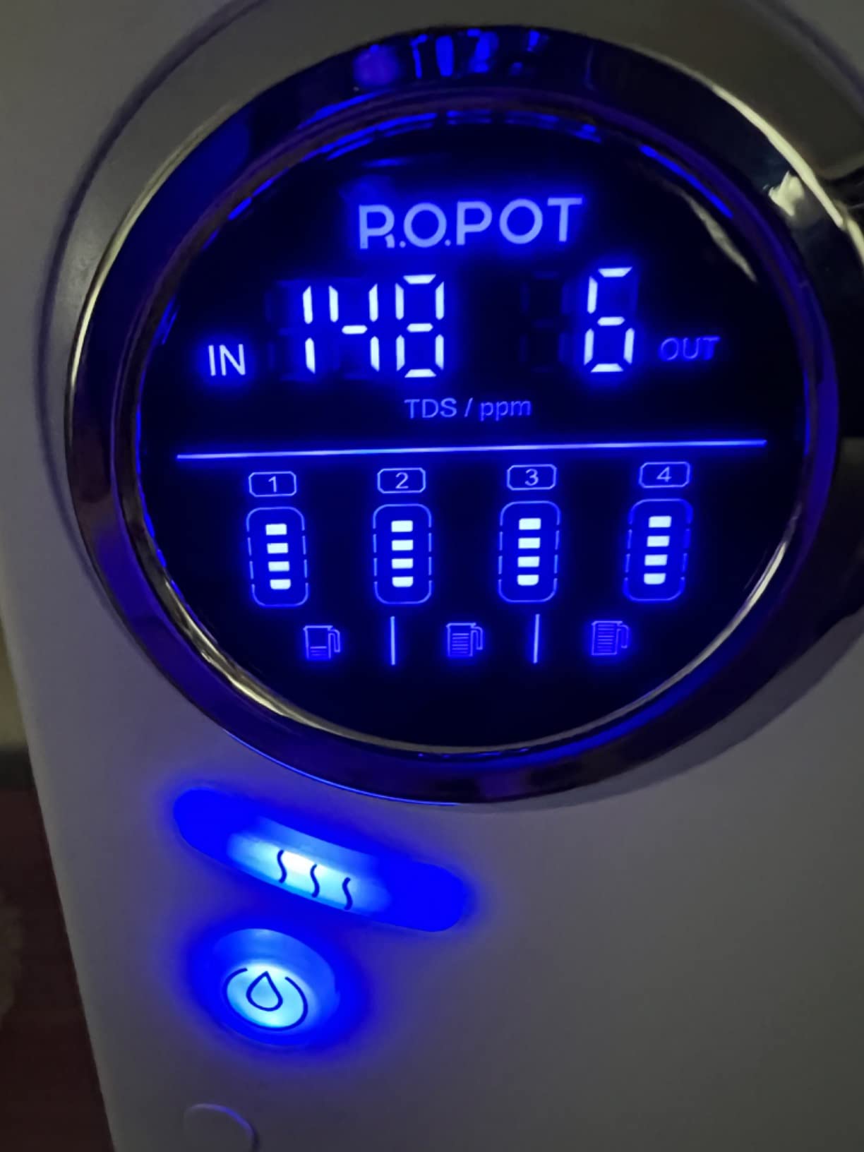 Bluevua RO100ROPOT Countertop Reverse Osmosis Water Filter System customer photo 1