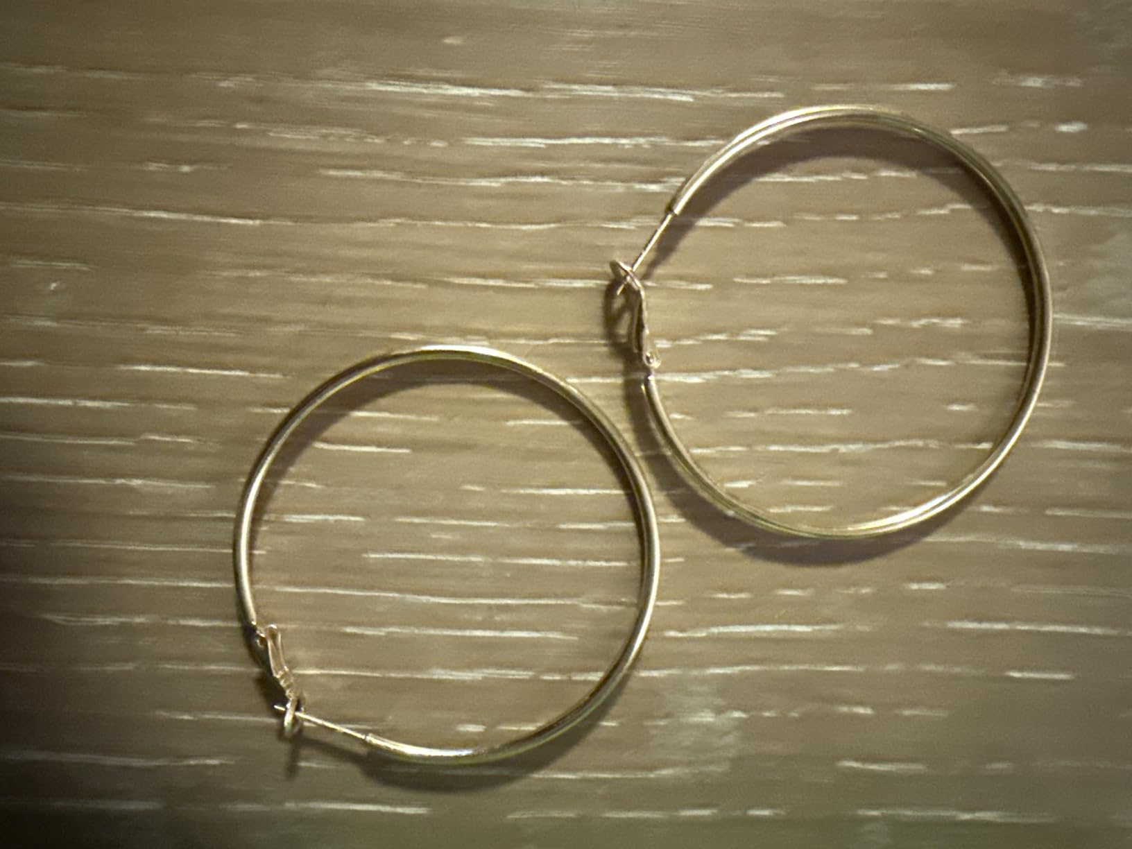 Gacimy Gold Hoop Earrings for Women, 14K Gold Plated Thin Hoops customer photo 1