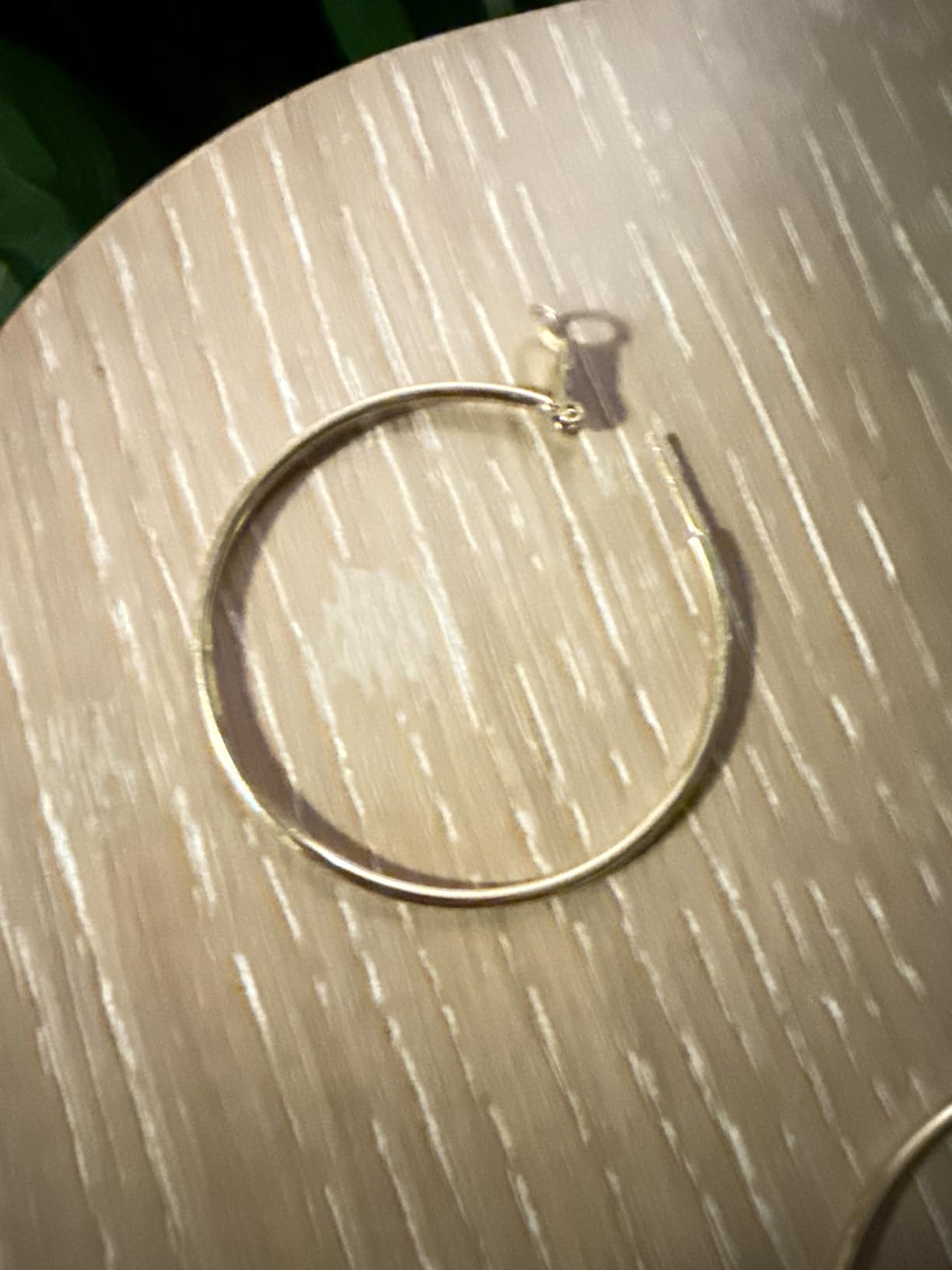 Gacimy Gold Hoop Earrings for Women, 14K Gold Plated Thin Hoops customer photo 2