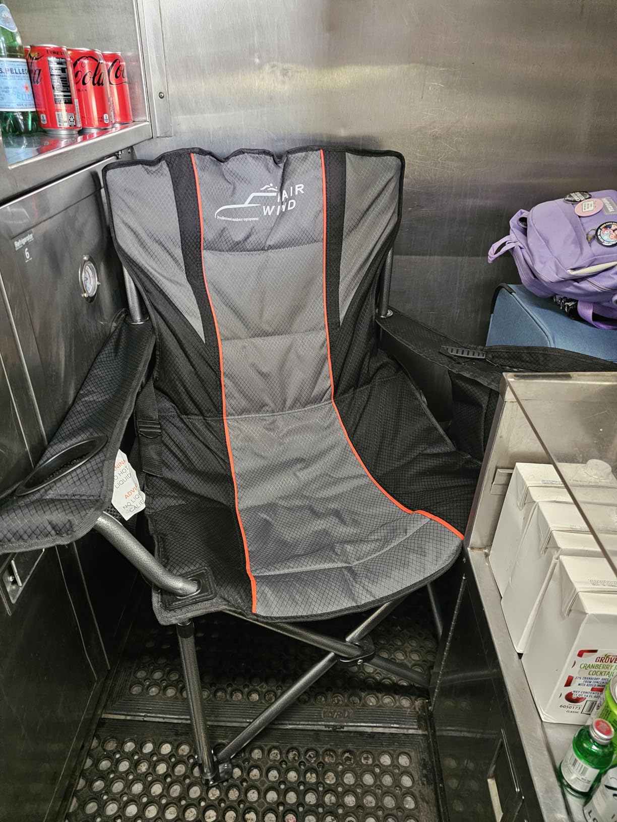 FAIR WIND Fully Padded Oversized Camping Chair Heavy Duty for Adults customer photo 2