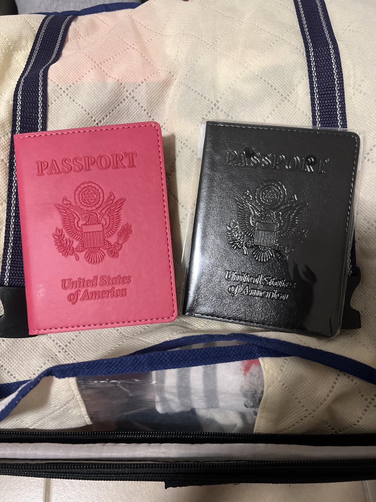 Herain Green & Orange Passport Holder for Travel, Cruise Essentials Passport Wallet Cover Case for Family Women Men, Travel Accessorie Gifts Must Haves Passports Book Protector customer photo 1