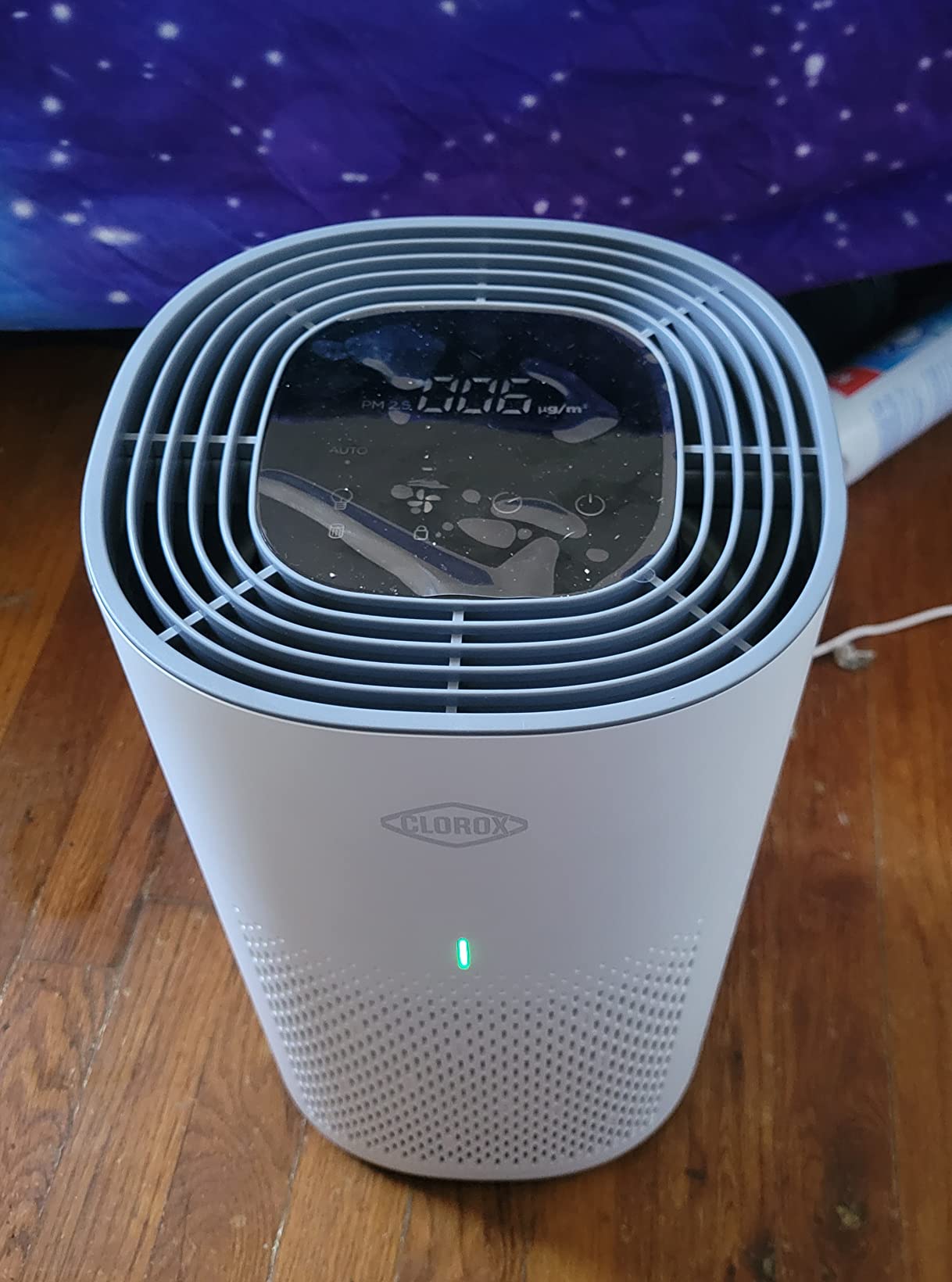 Clorox Medium Room Air Purifiers for Bedroom Home, True HEPA Filter customer photo 1